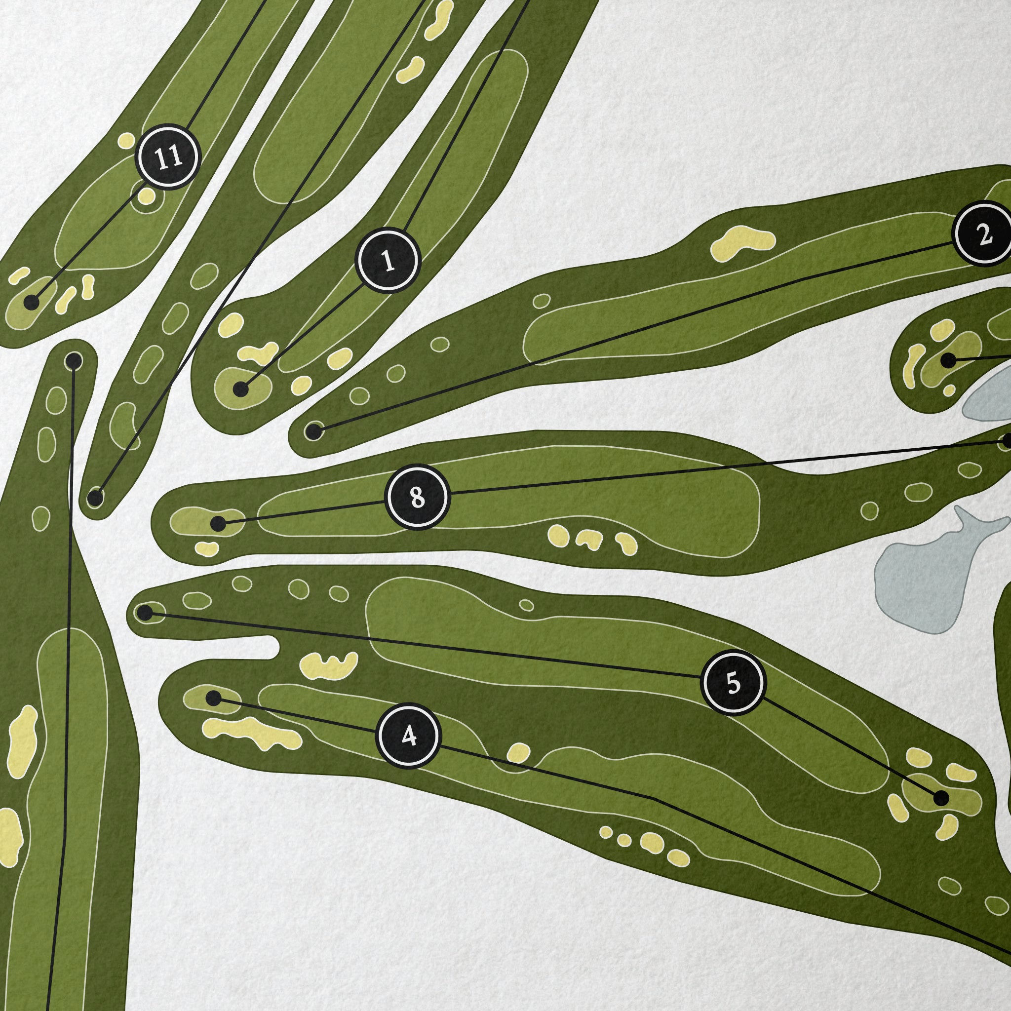 Grasslands Golf & Country Club | Golf Course Map | Close+Up