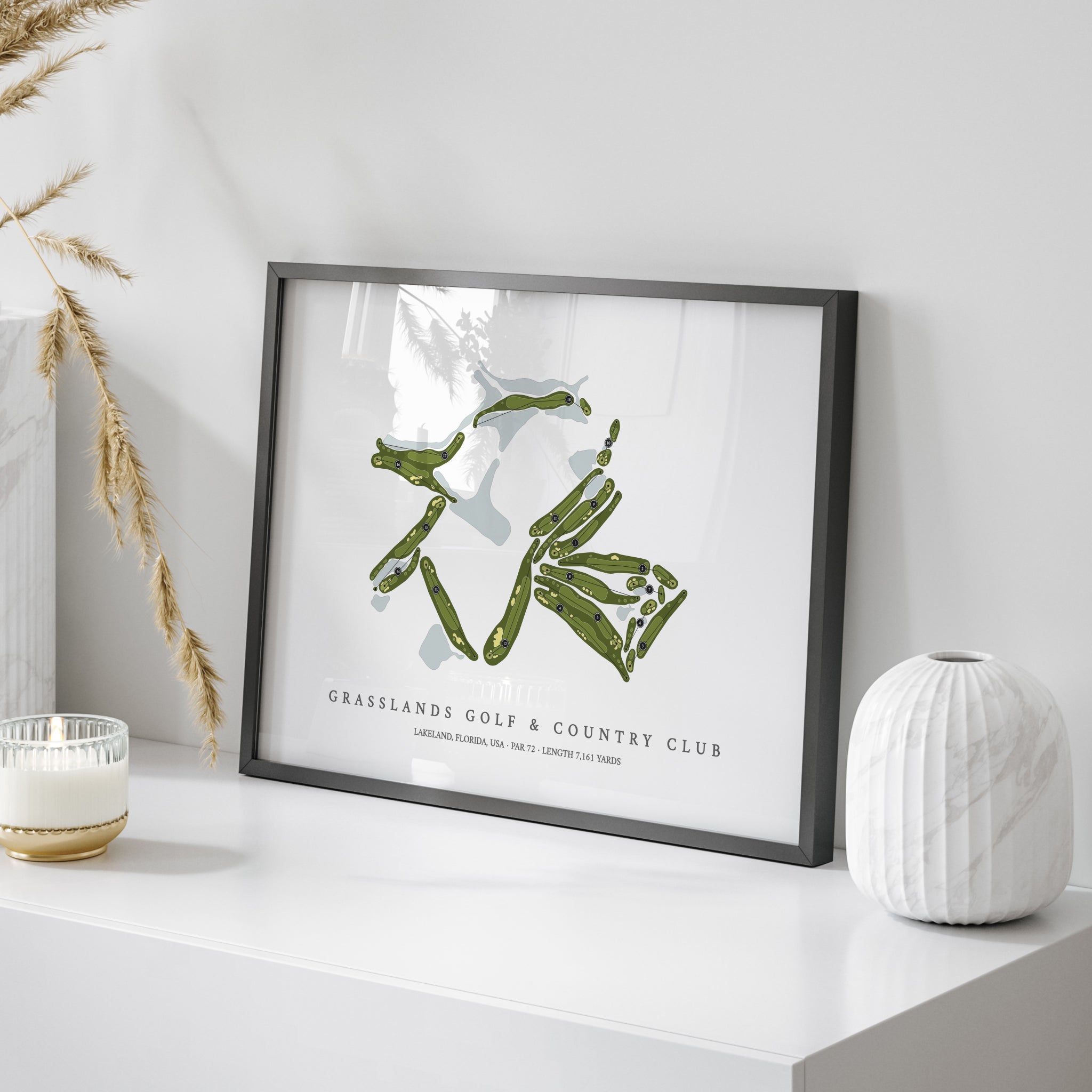 Grasslands Golf & Country Club | Golf Course Map | On+Table