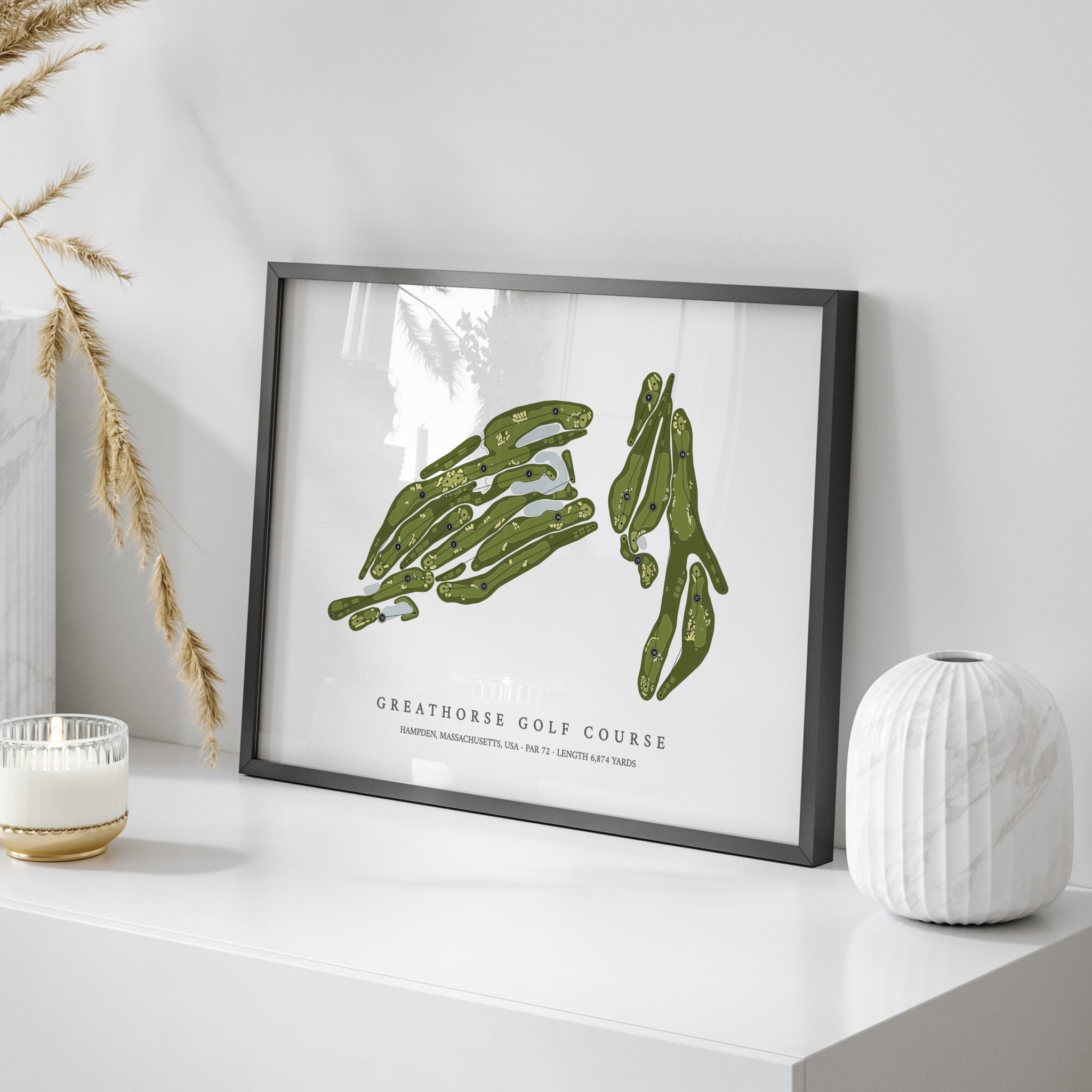 GreatHorse Golf Course | Golf Course Map | On+Table