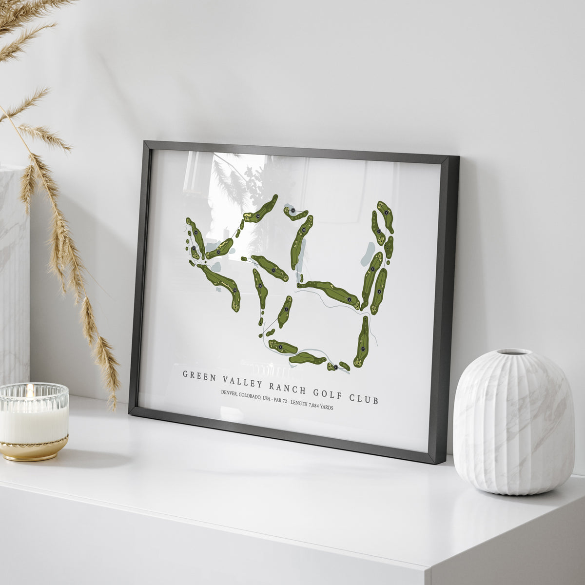 Green Valley Ranch Golf Club | Golf Course Map | On Table