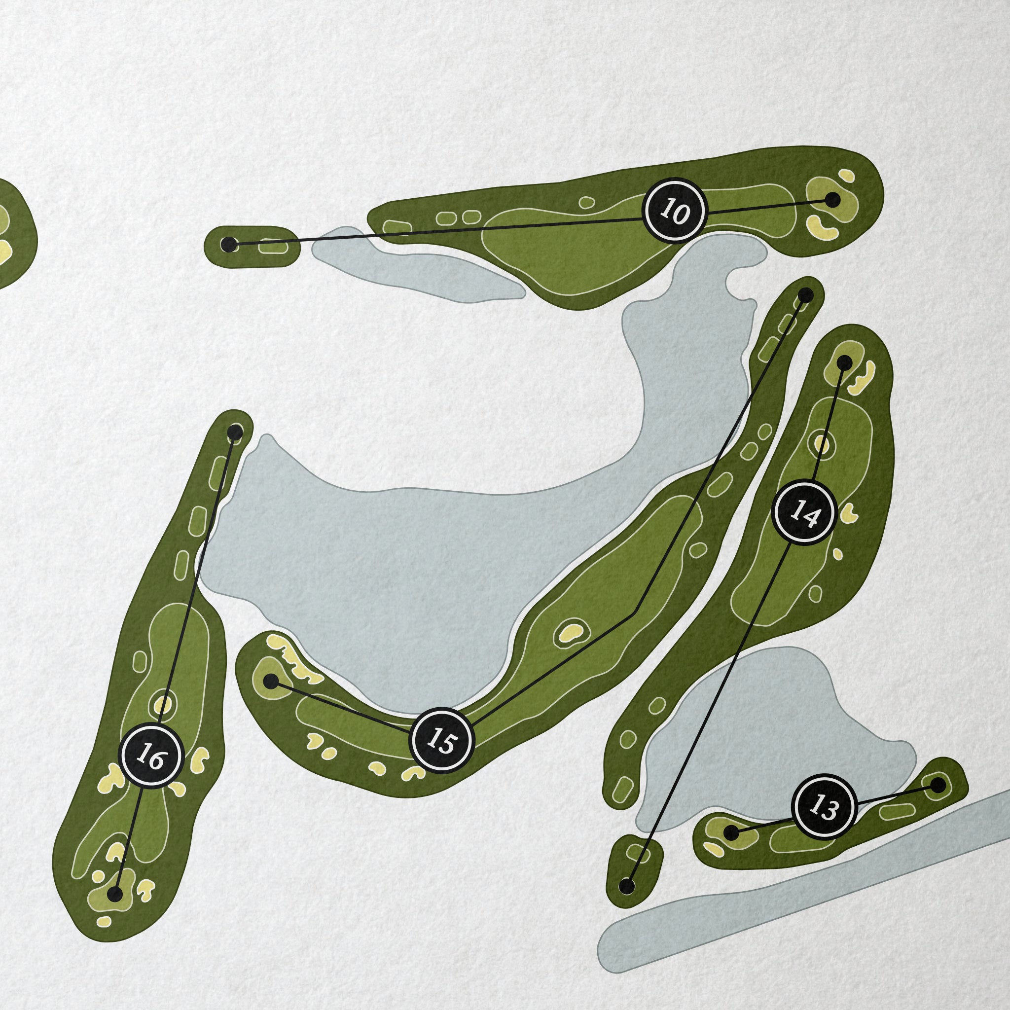 Gulf Harbour Yacht & Country Club | Golf Course Map | Close+Up