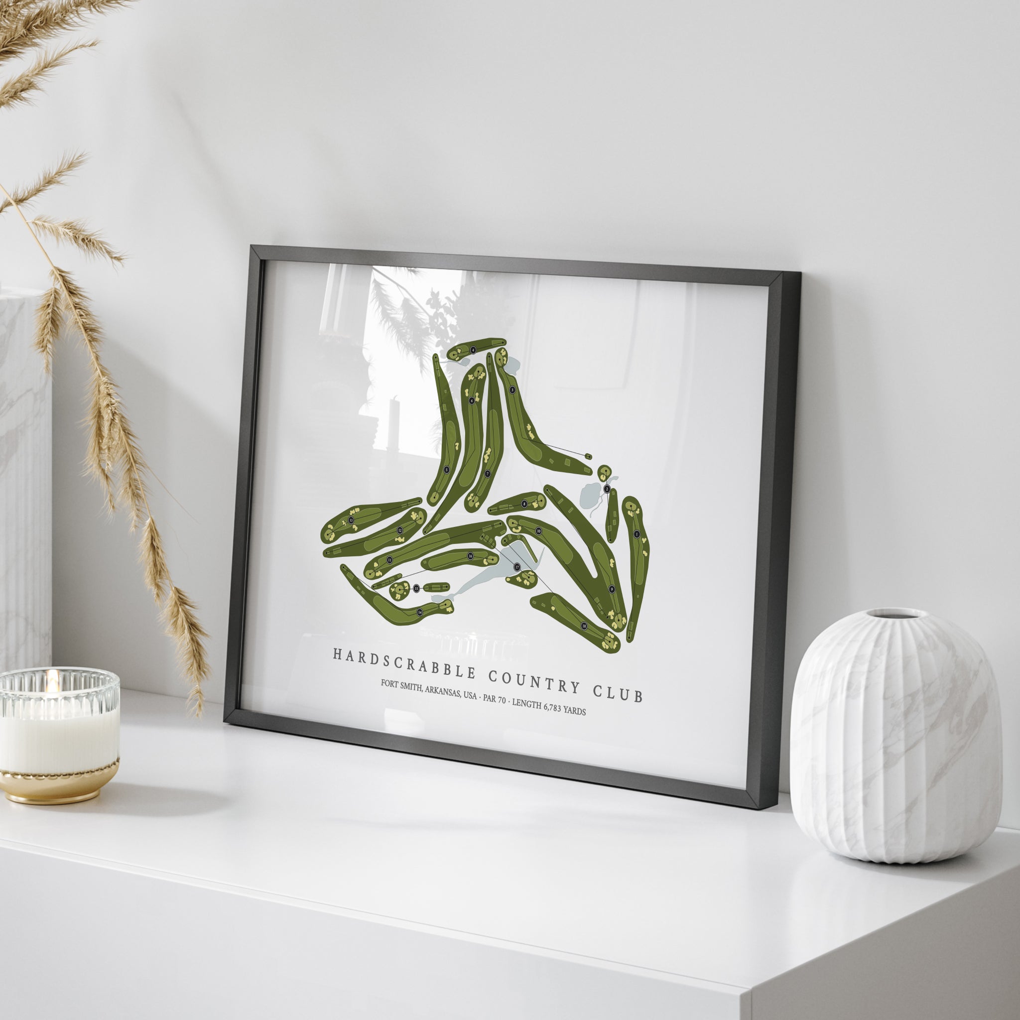 Hardscrabble Country Club | Golf Course Map | On+Table