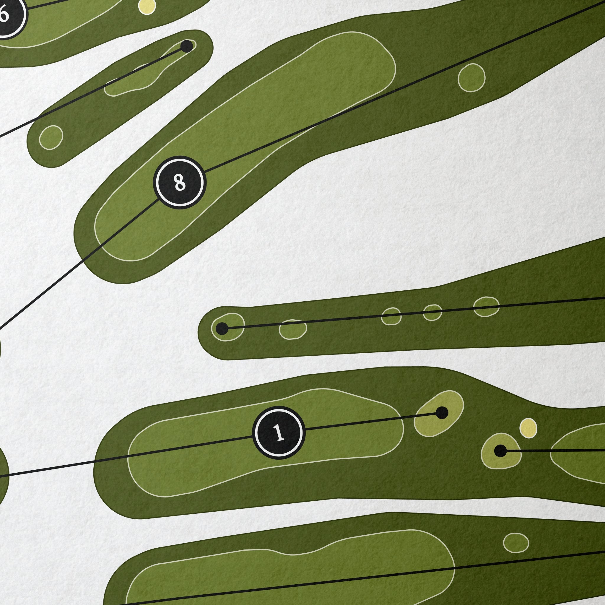 Harmon Golf Club | Golf Course Map | Close Up