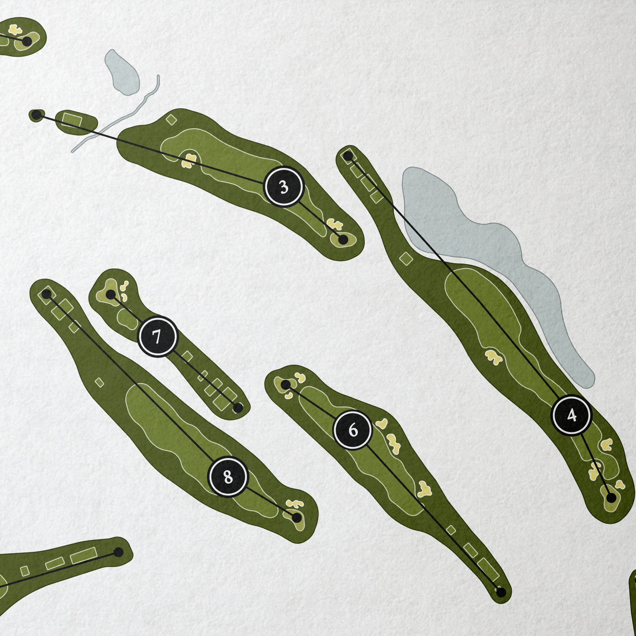 Heritage Hill Golf Club | Golf Course Map | Close+Up