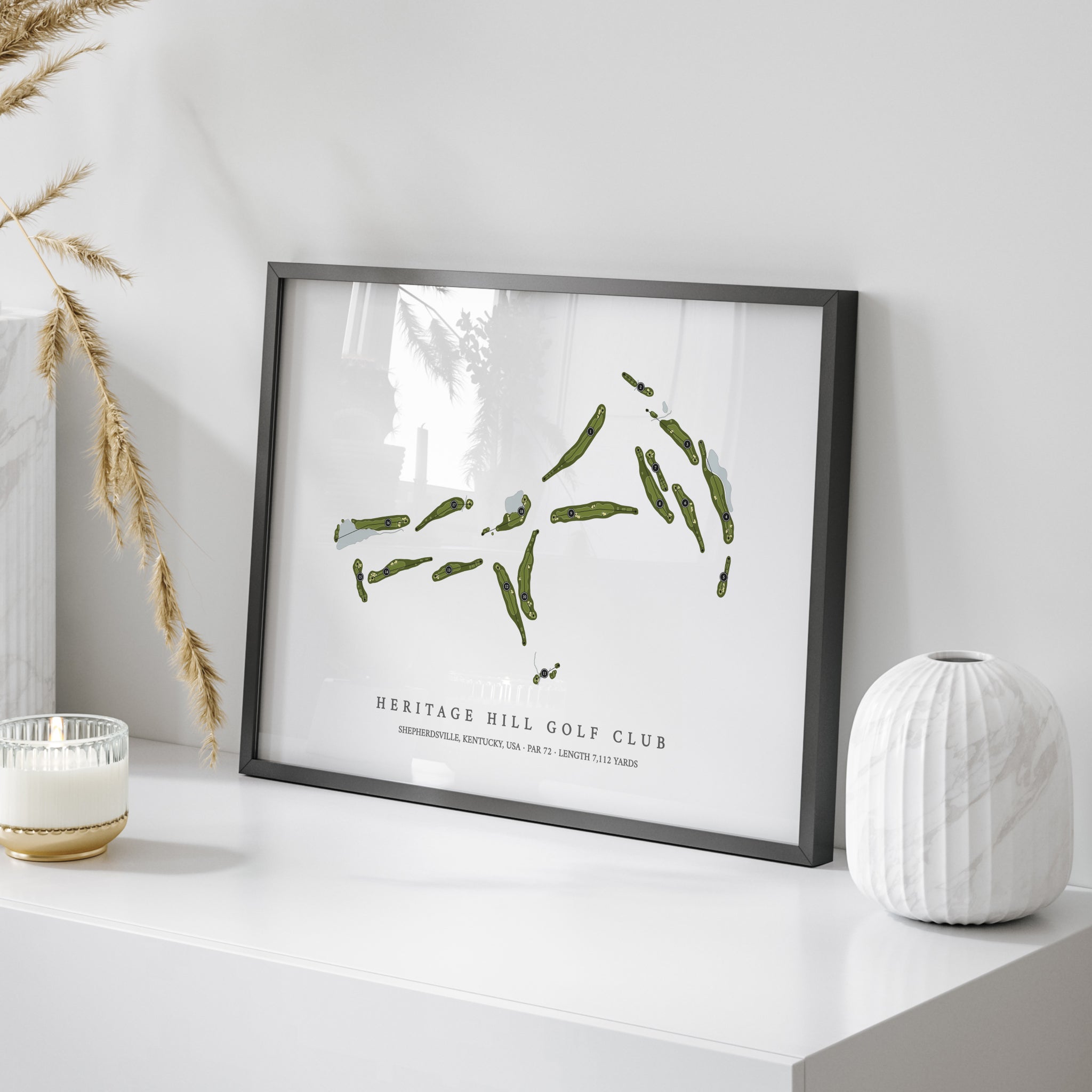 Heritage Hill Golf Club | Golf Course Map | On+Table