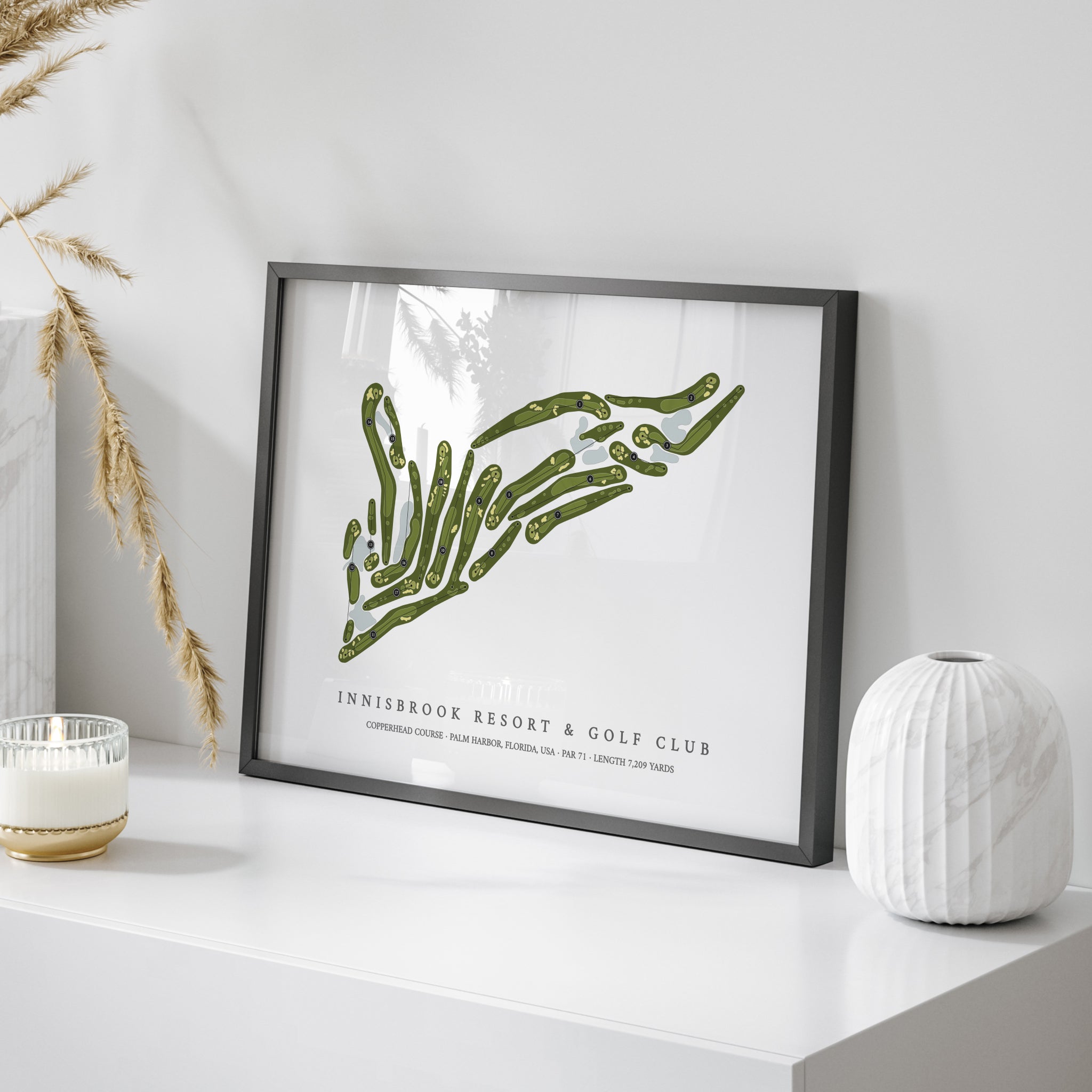 Innisbrook Resort & Golf Club - Copperhead Course | Golf Course Map | On+Table