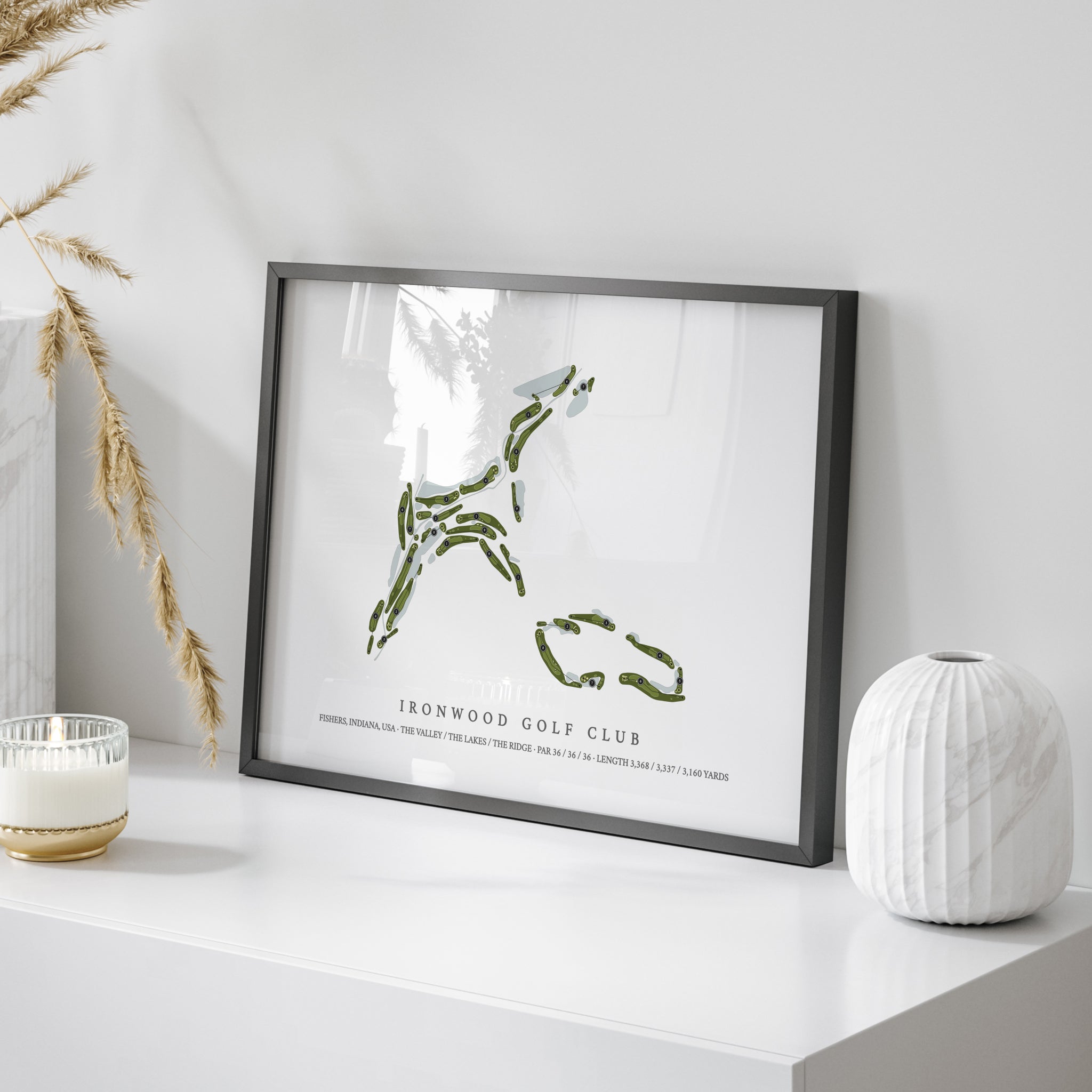 Ironwood Golf Club | Golf Course Map | On+Table