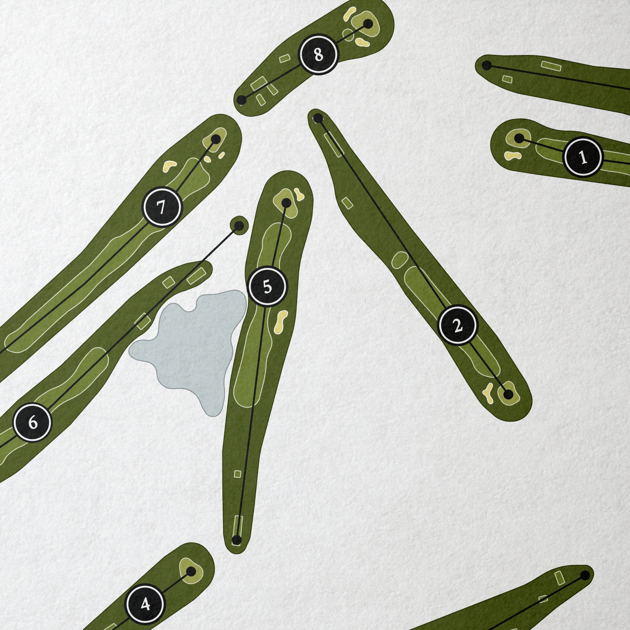 Ironwood Golf Course | Golf Course Map | Close+Up