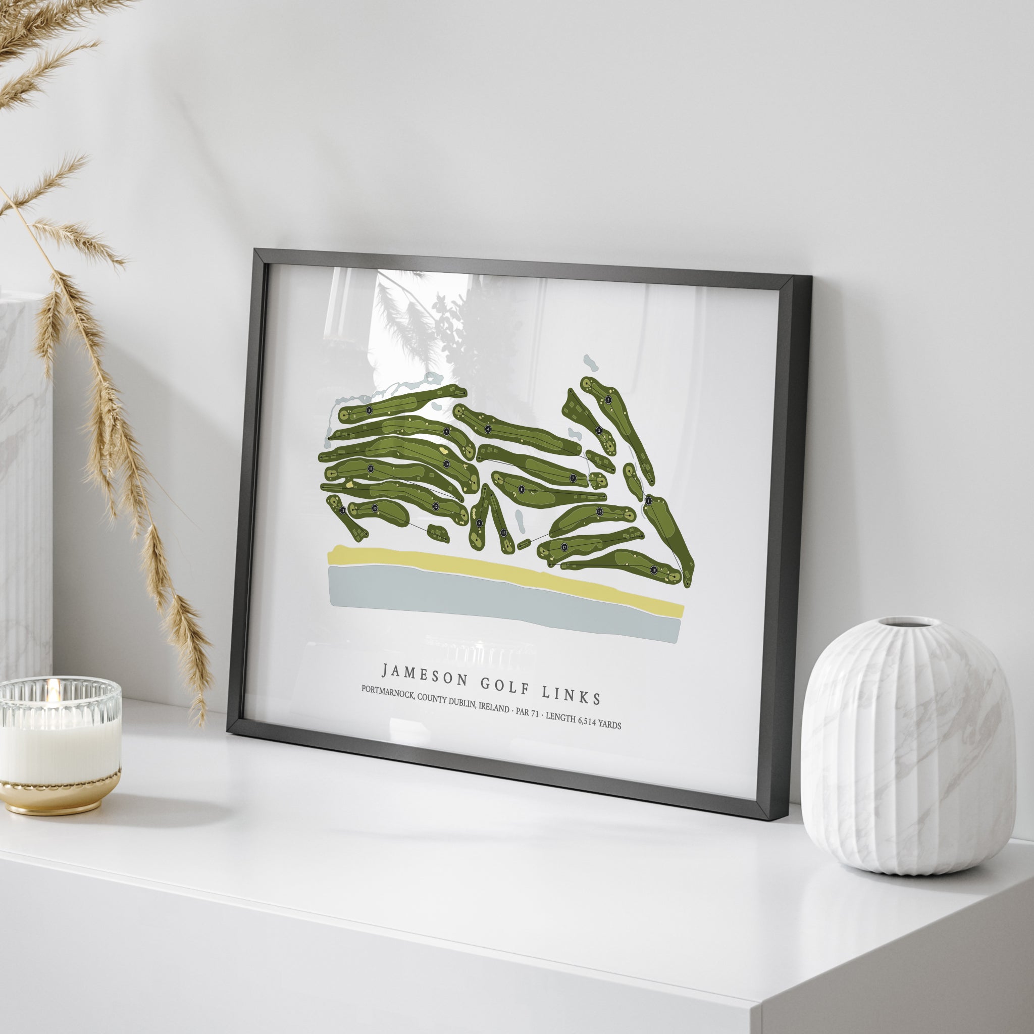 Jameson Golf Links | Golf Course Map | On Table