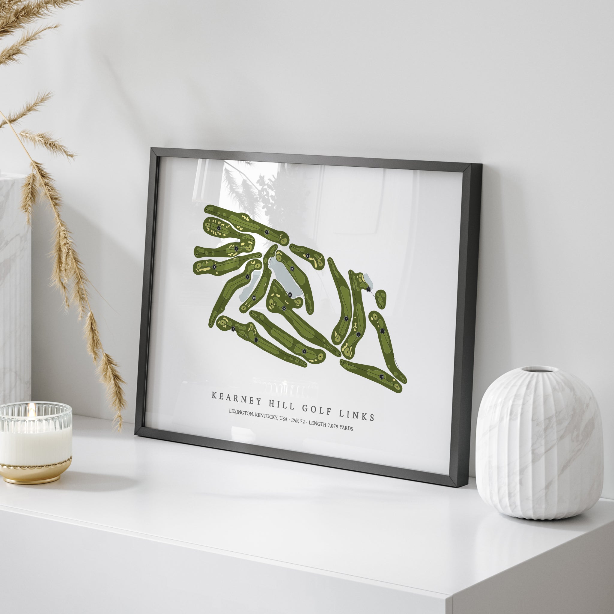 Kearney Hill Golf Links | Golf Course Print | On+Table