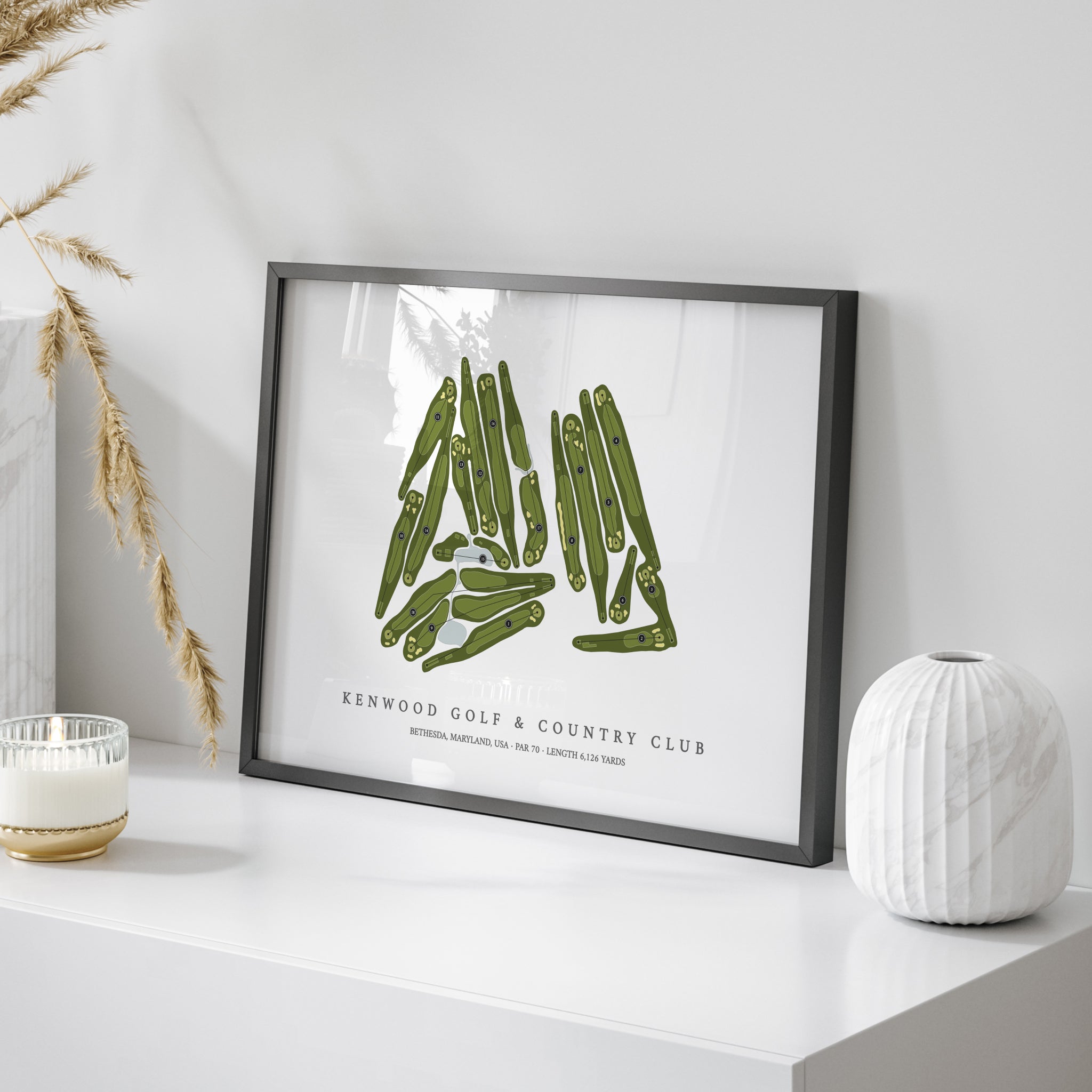 Kenwood Golf & Country Club | Golf Course Map | On Table