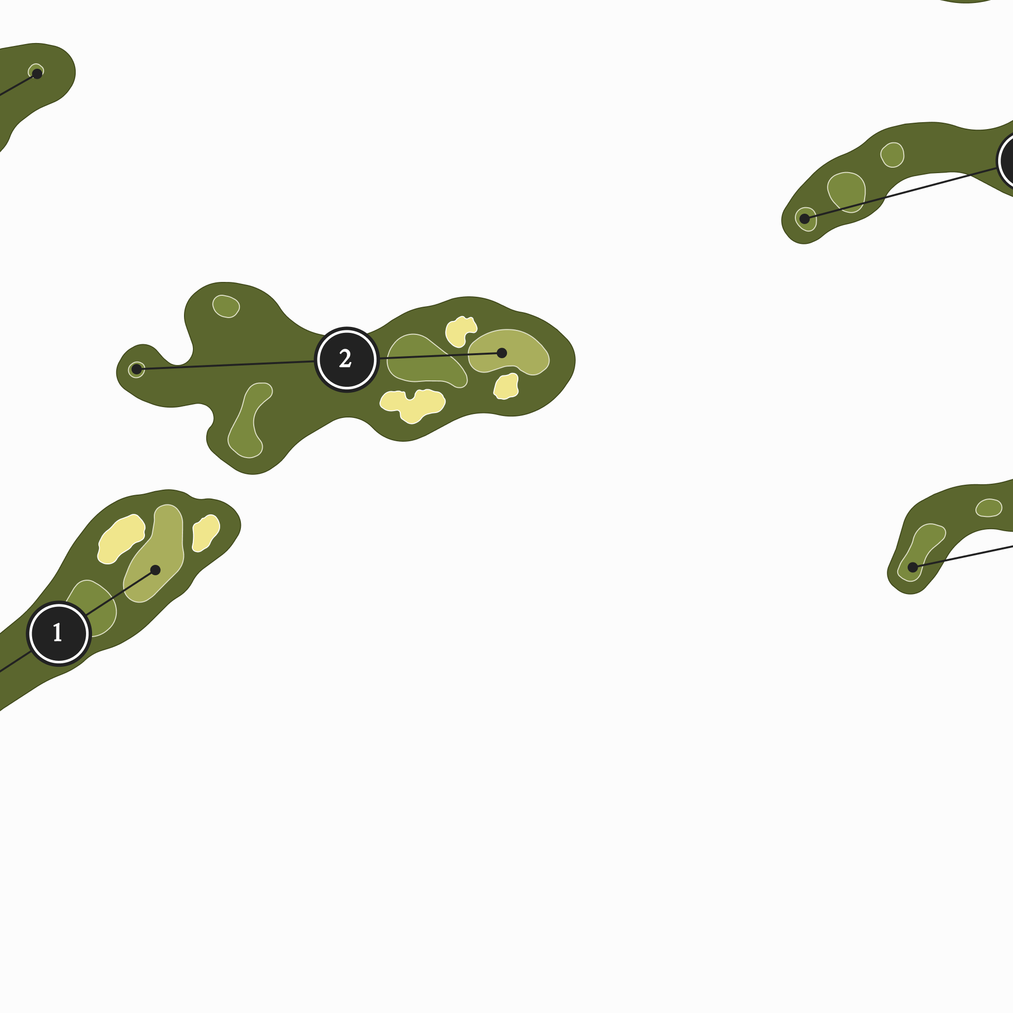 Kuki'o Golf and Beach Club - 10 Hole Course | Golf Course Map | Close Up