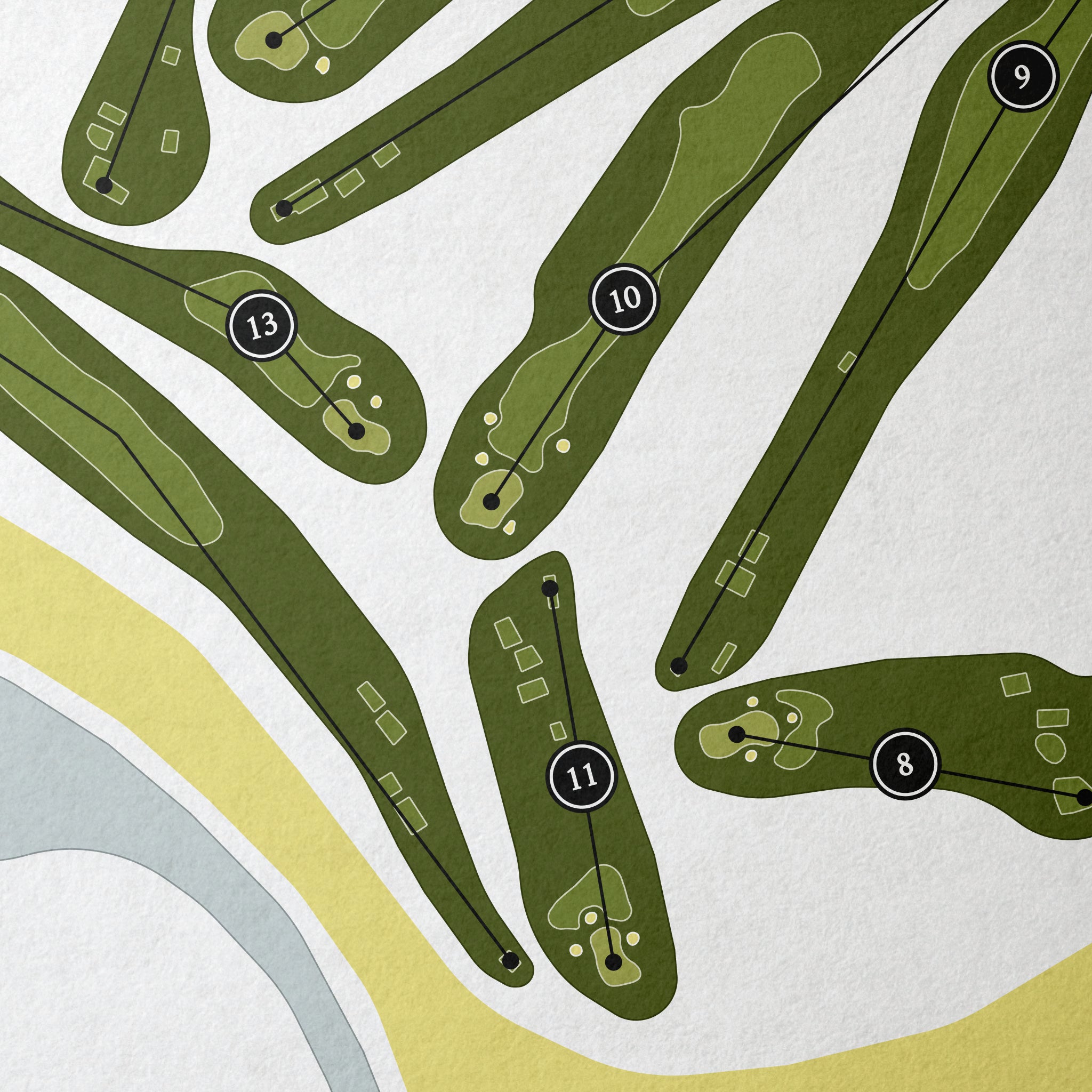 Lahinch Golf Club | Golf Course Map | Close Up