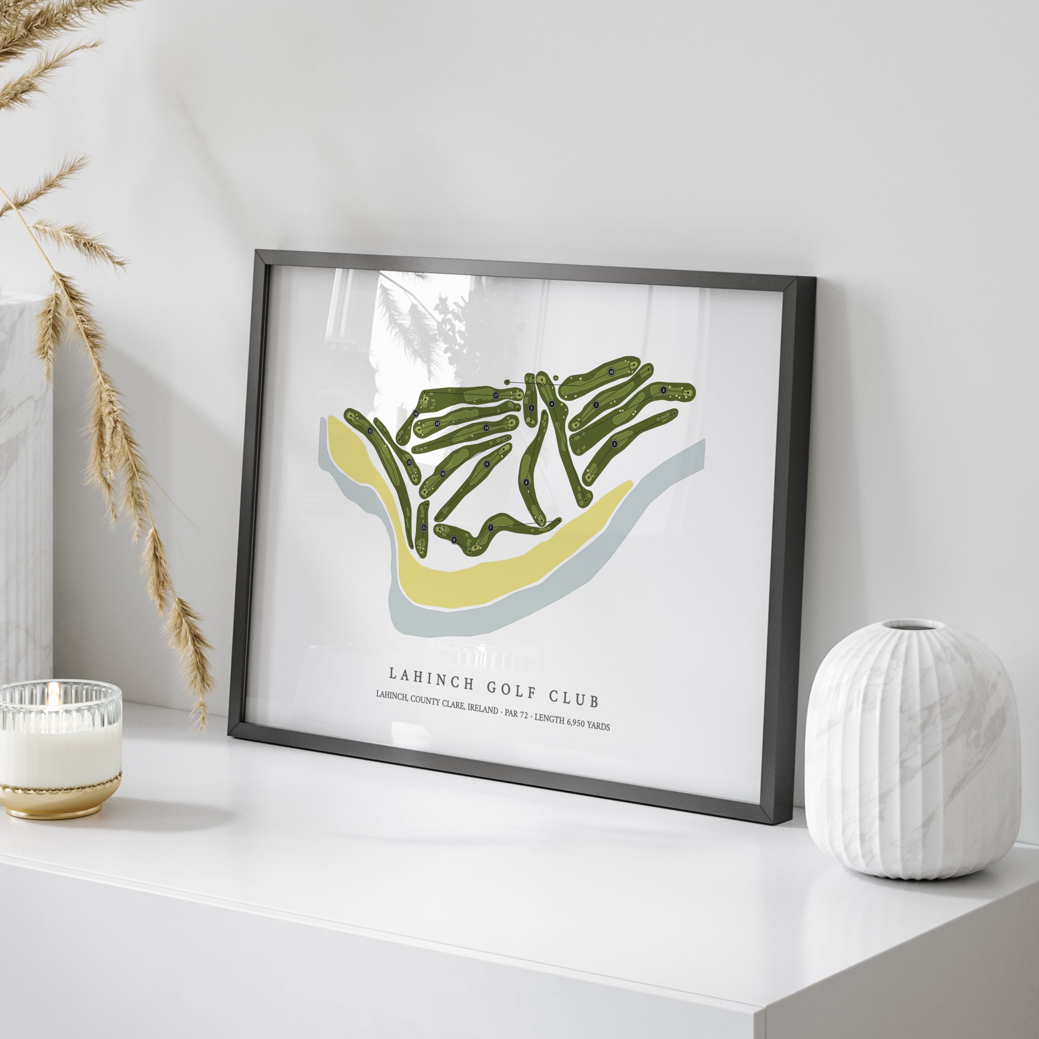 Lahinch Golf Club | Golf Course Map | On Table