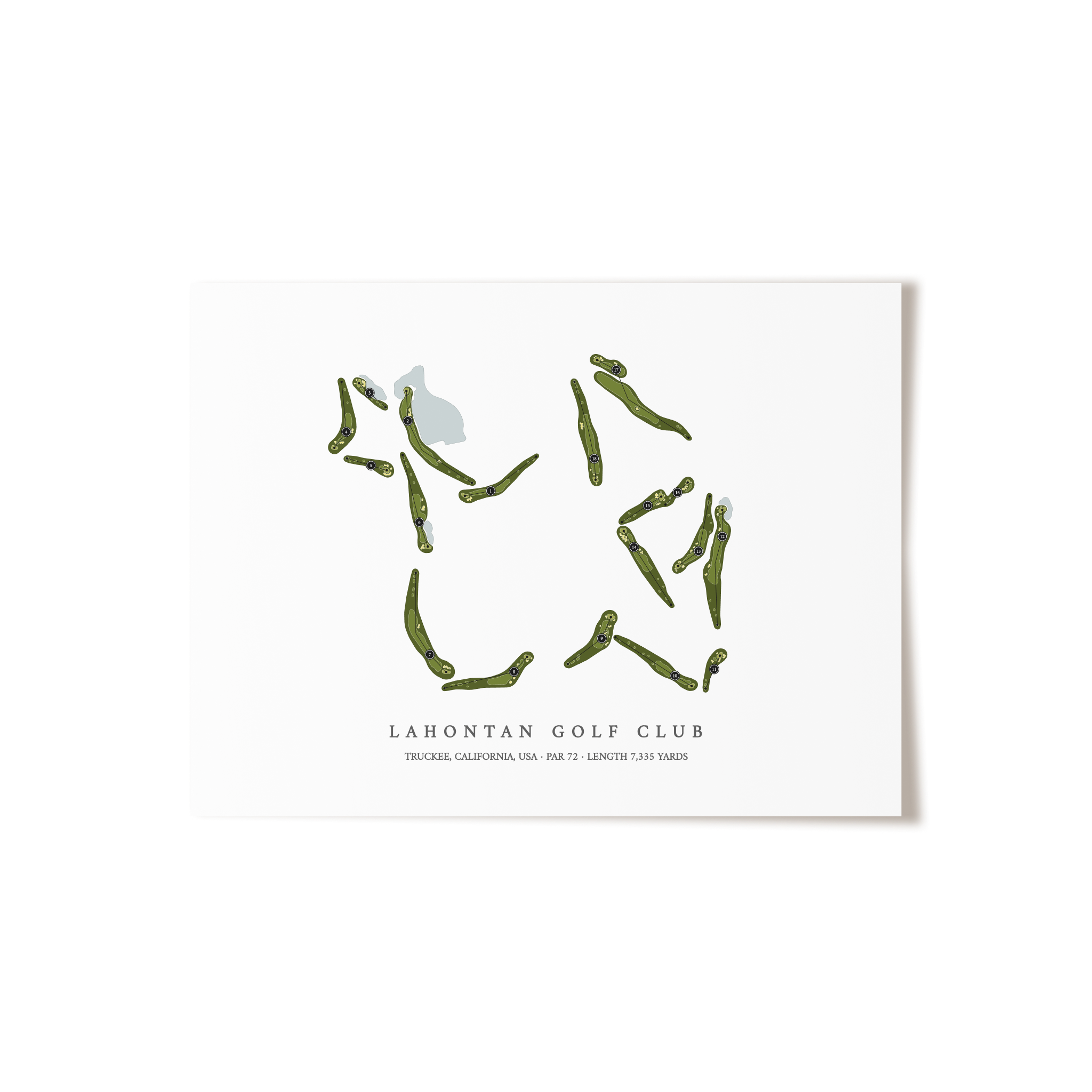 Lahontan Golf Club | Golf Course Print | Unframed