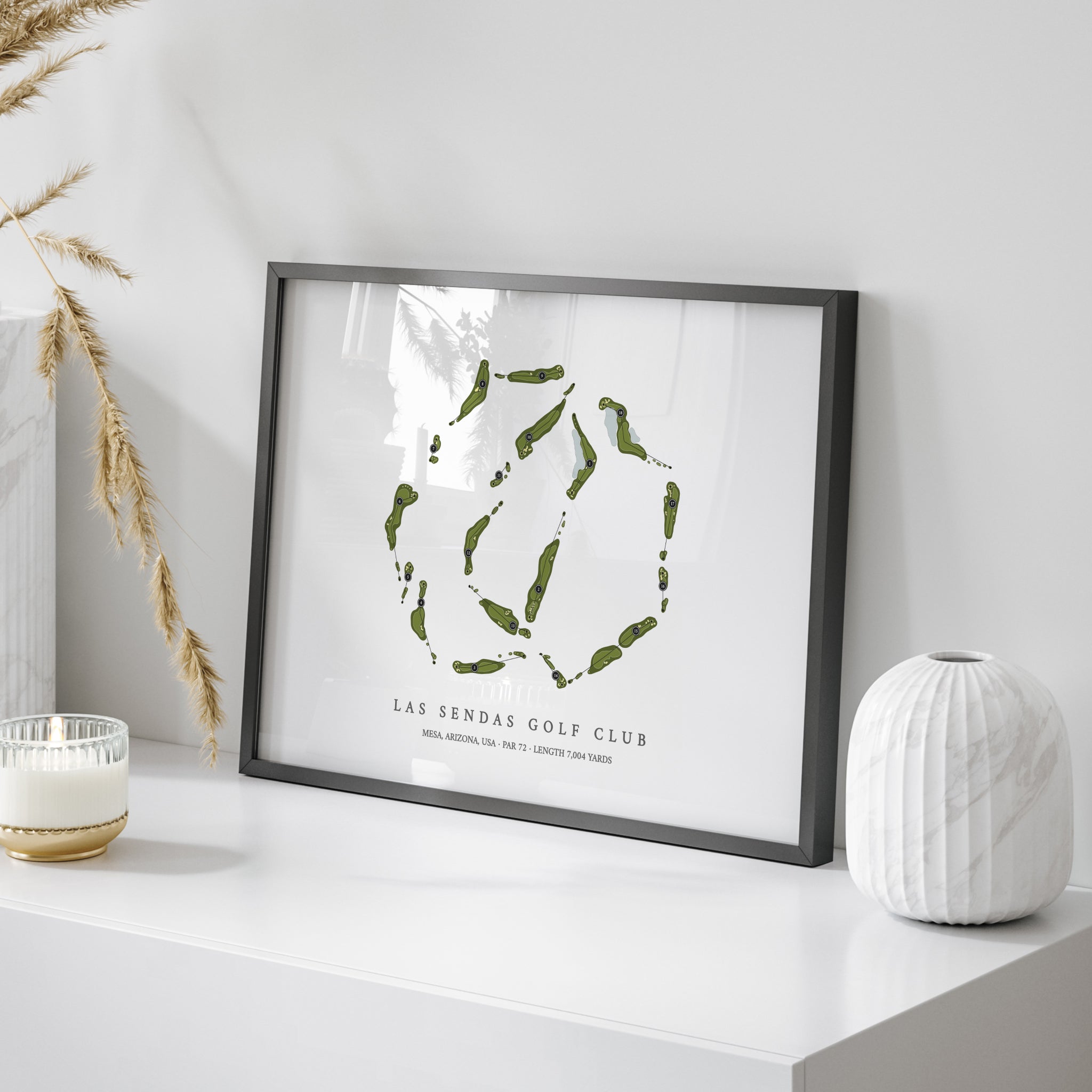 Las Sendas Golf Club | Golf Course Map | On Table