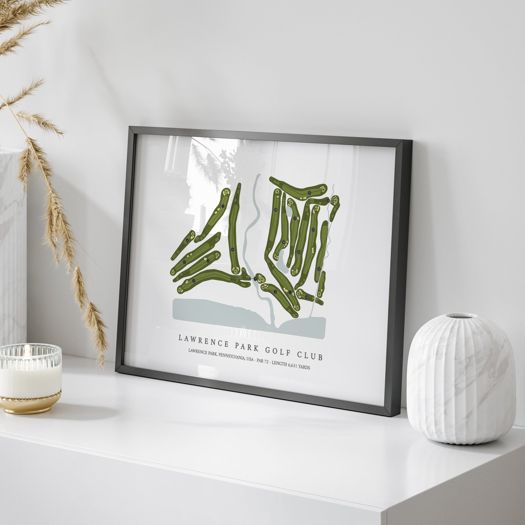 Lawrence Park Golf Club | Golf Course Map | On+Table