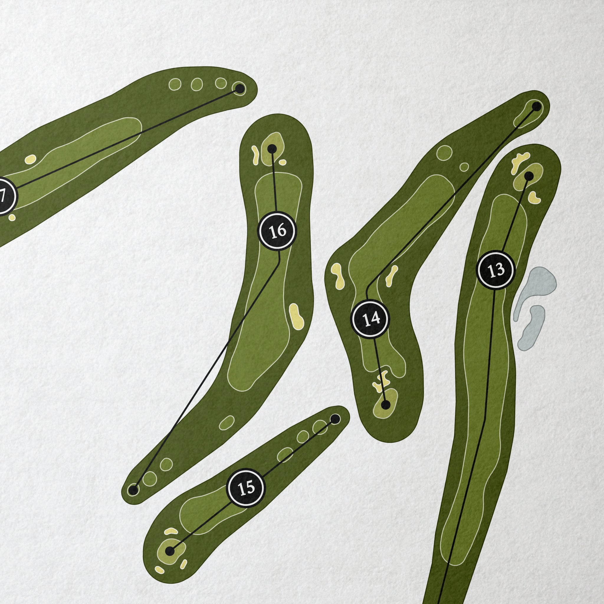 Legends Golf Club | Golf Course Map | Close+Up