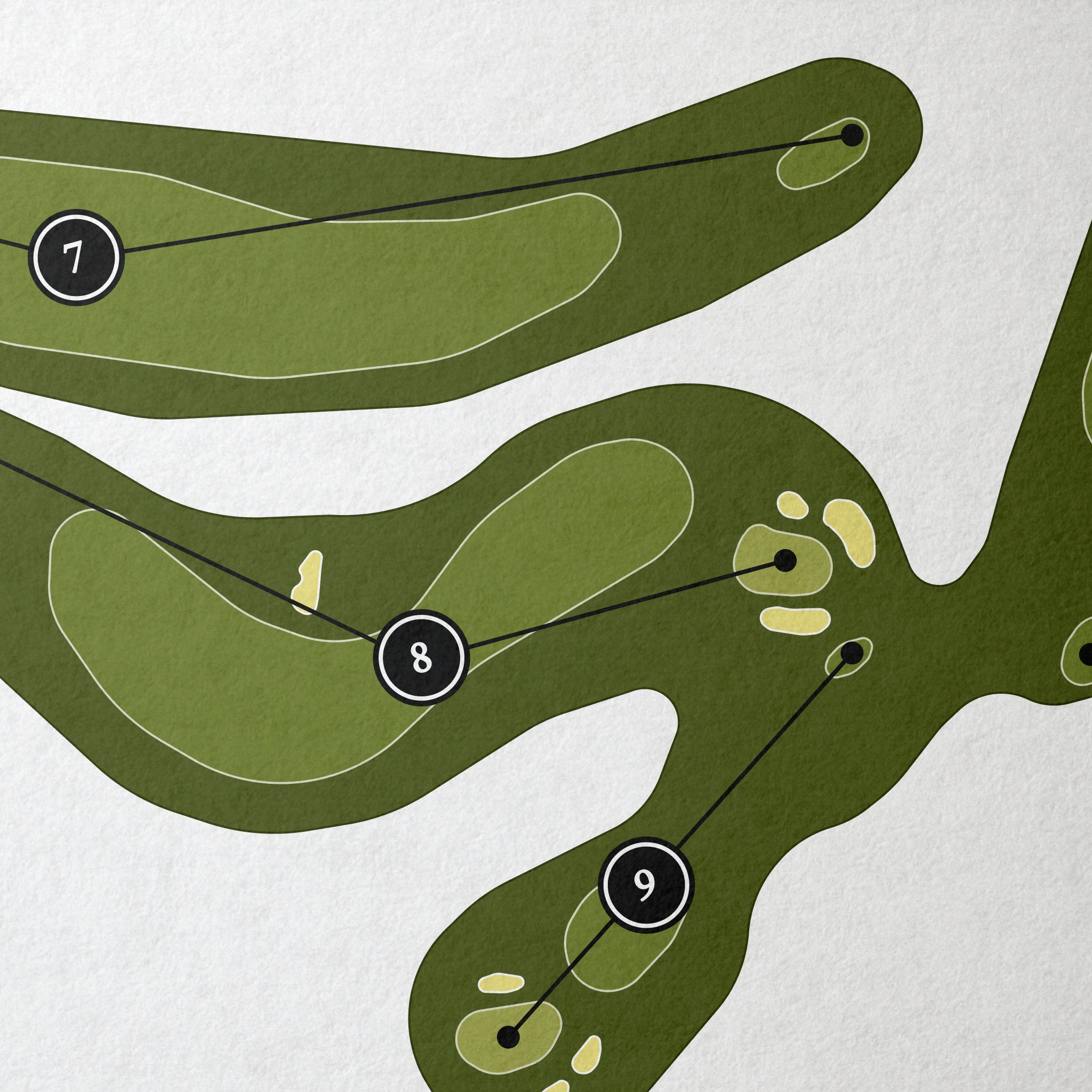 Lisbon Village Country Club | Golf Course Map | Close+Up