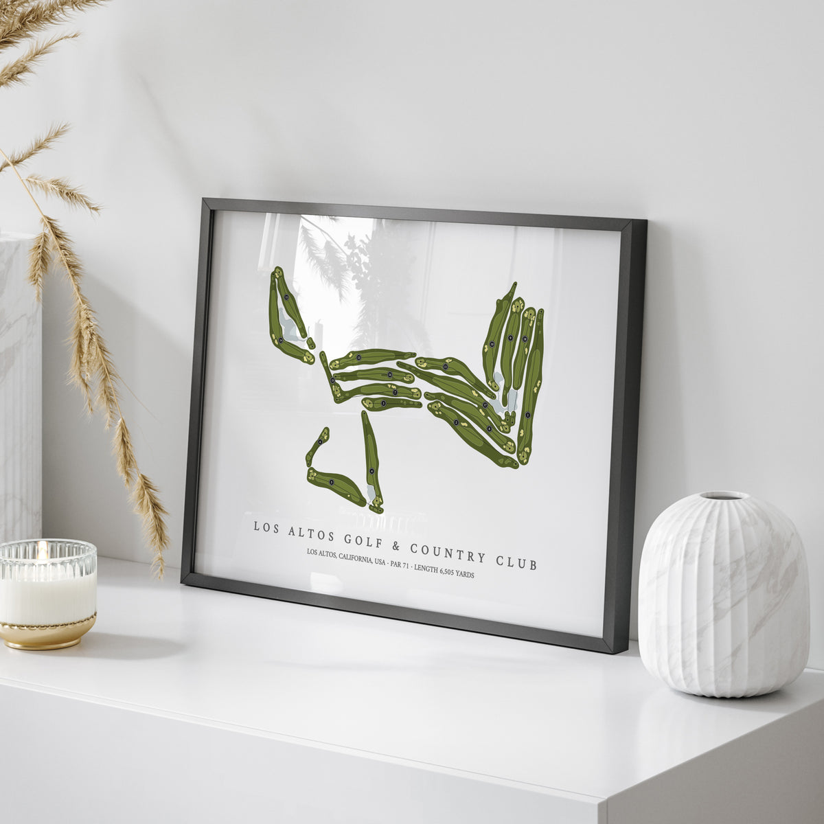 Los Altos Golf & Country Club | Golf Course Map | On Table