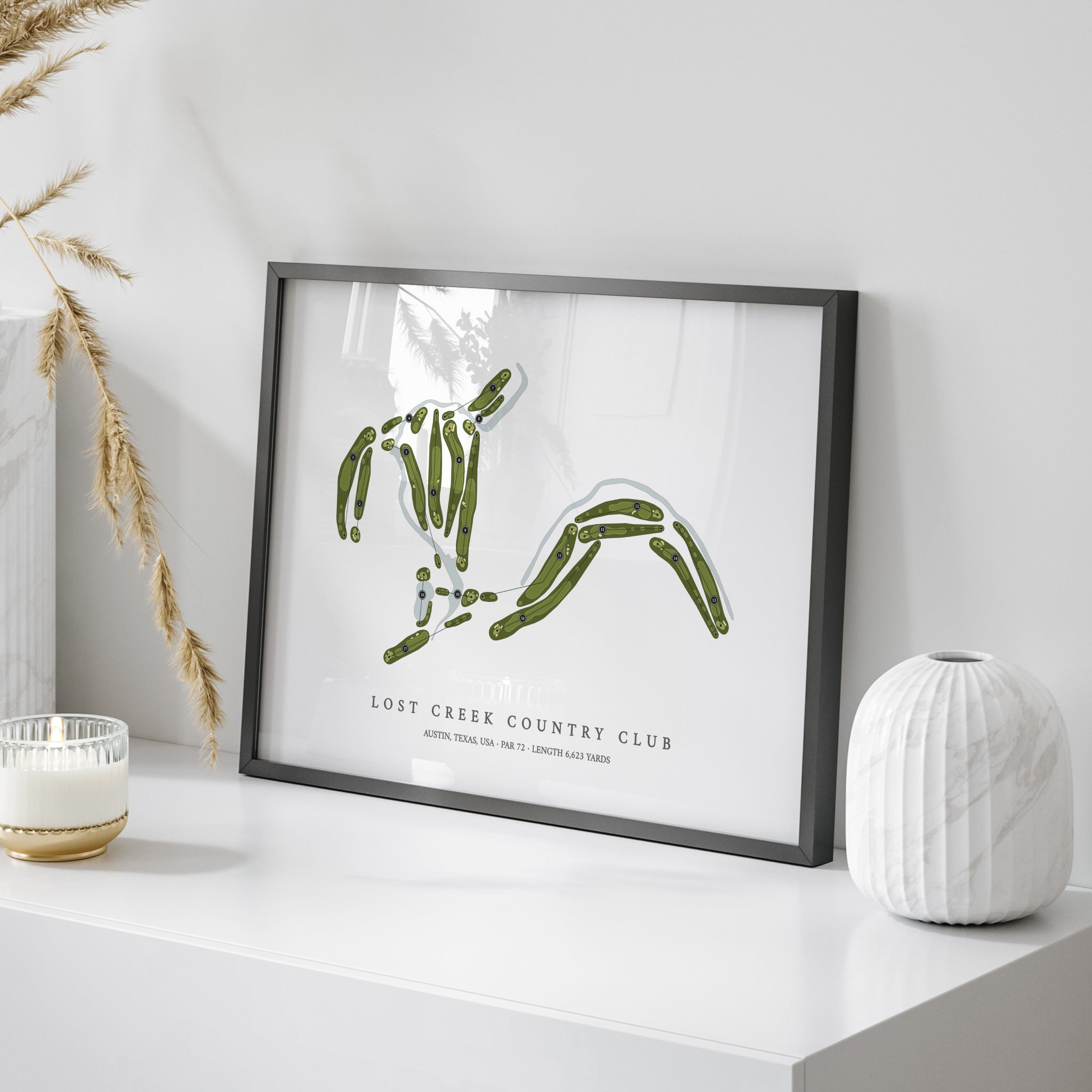 Lost Creek Country Club | Golf Course Map | On+Table