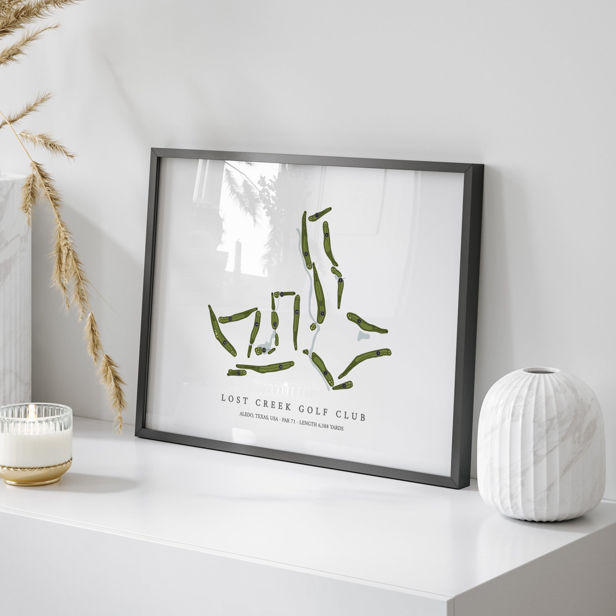 Lost Creek Golf Club | Golf Course Map | On+Table