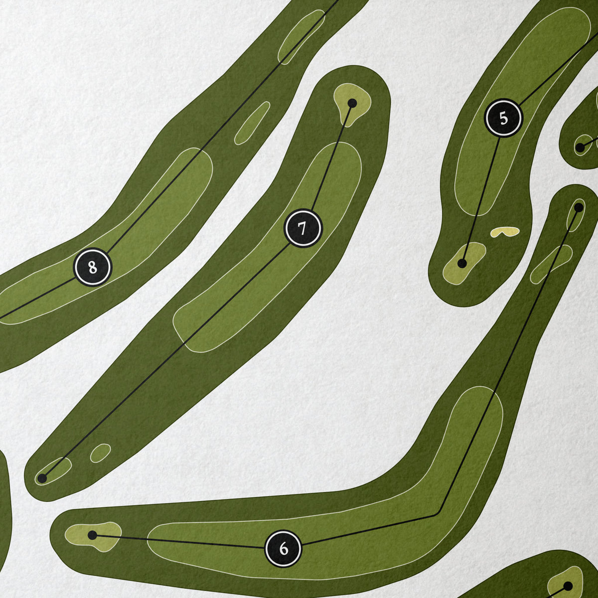 Macoby Run Golf Course | Golf Course Map | Close Up