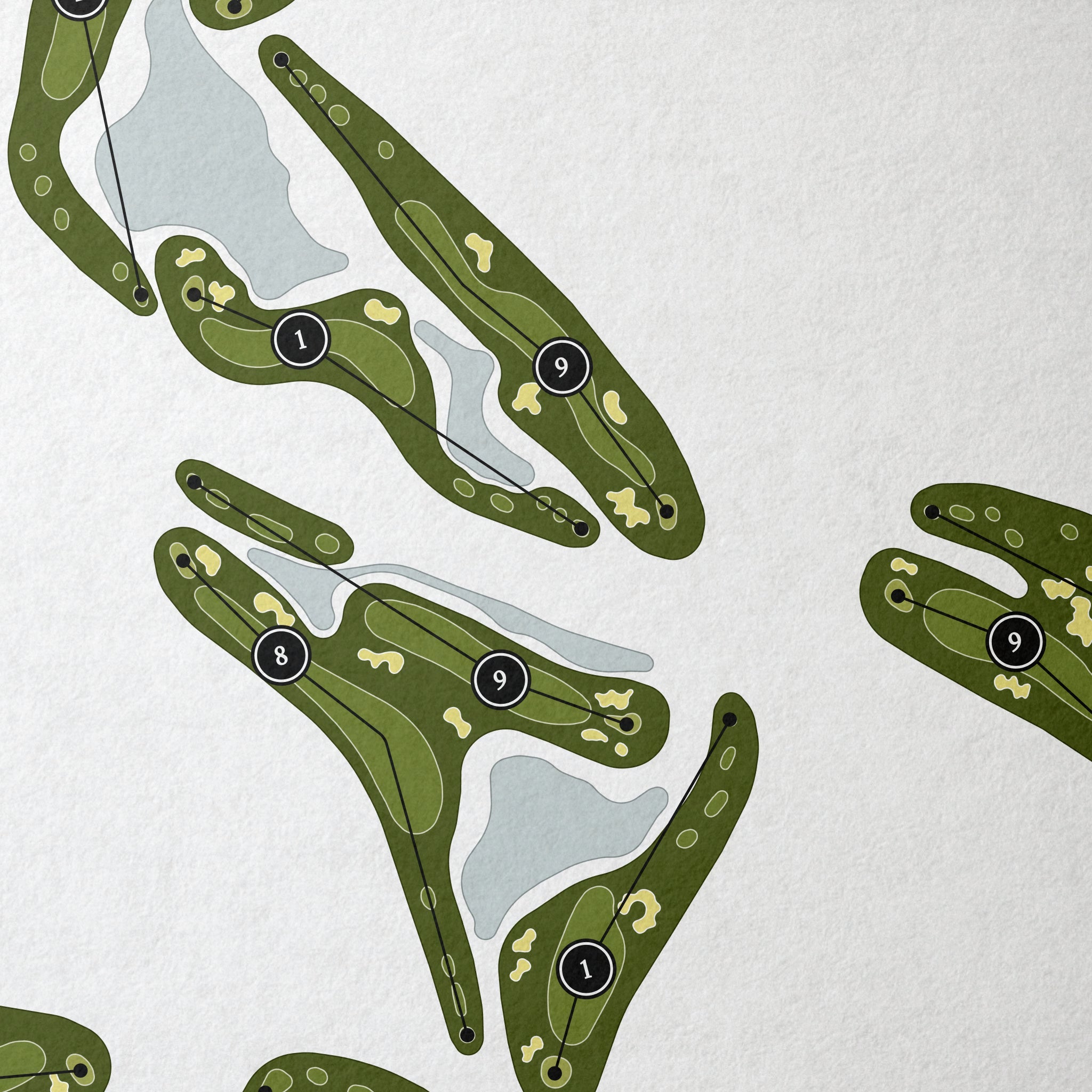 Mallory Hill Golf Course | Golf Course Map | Close Up