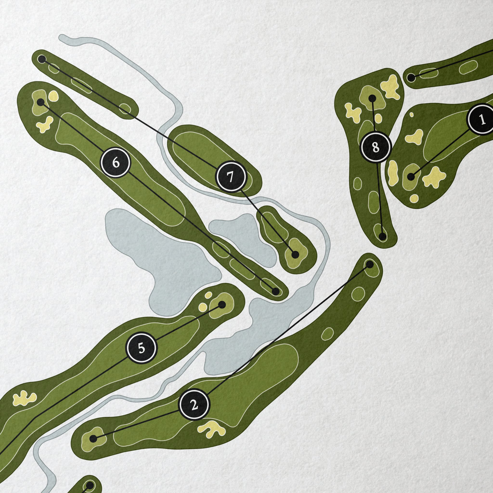 Mariana Butte Golf Course | Golf Course Map | Close Up