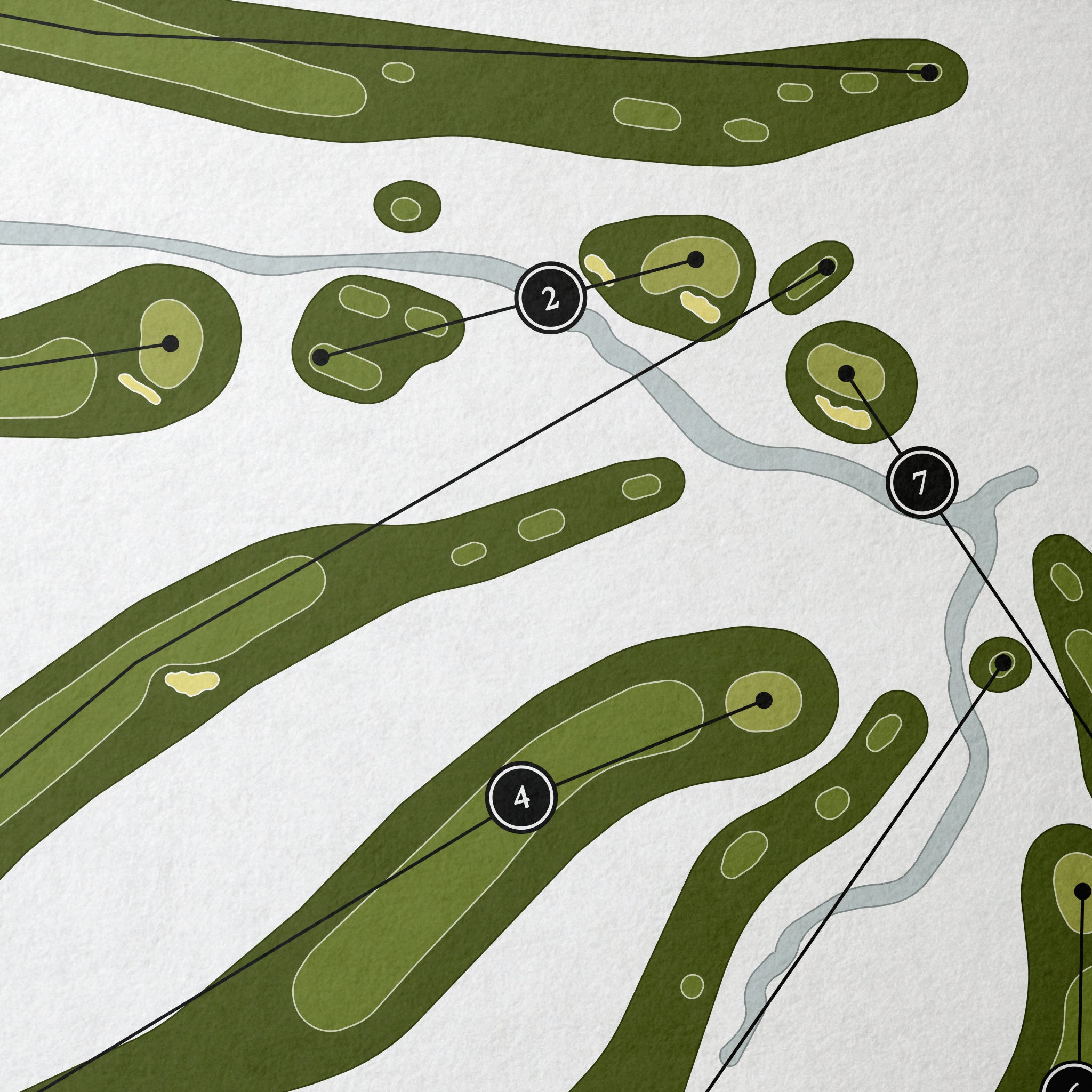 Memorial Park Golf Course | Golf Course Map | Close+Up