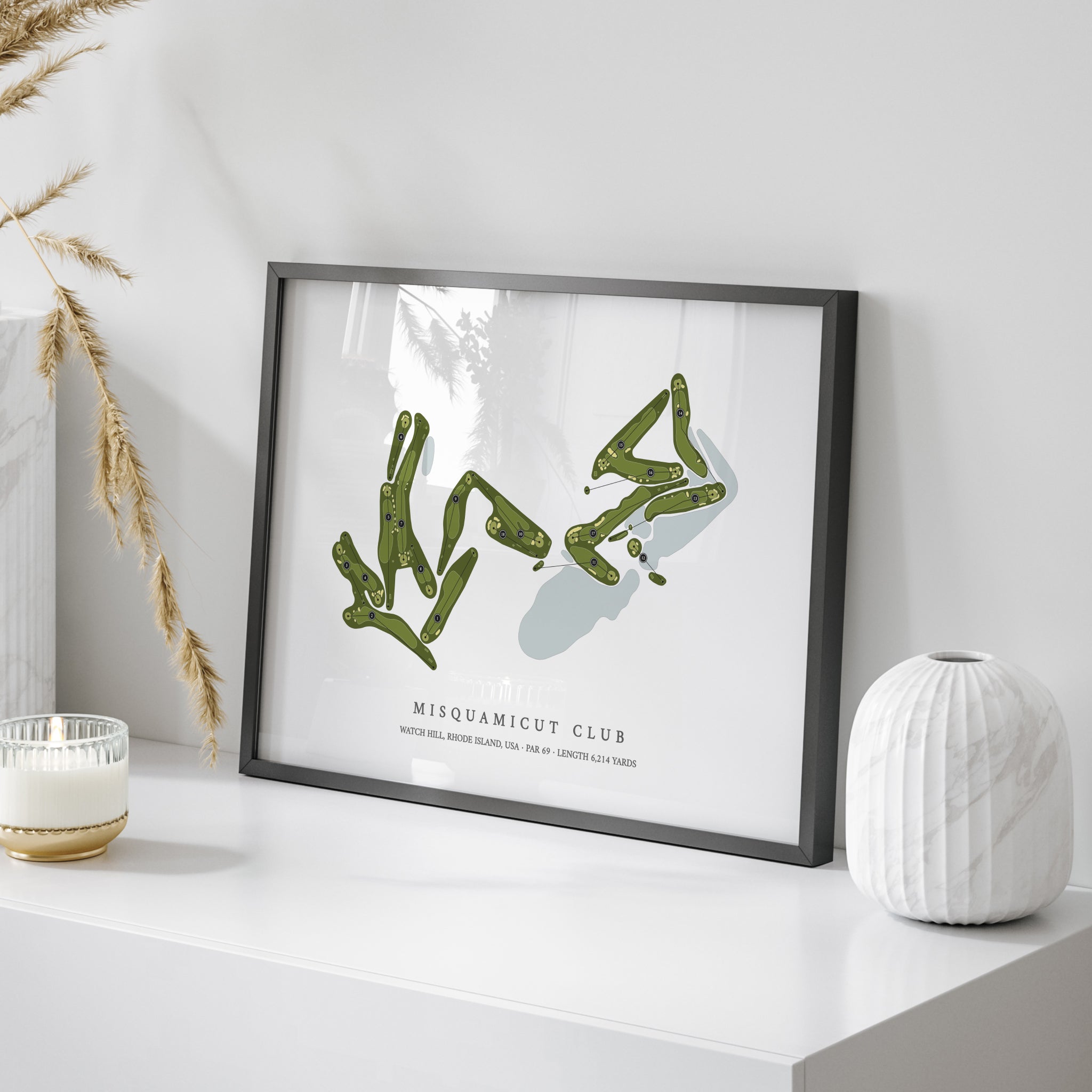 Misquamicut Club | Golf Course Map | On+Table