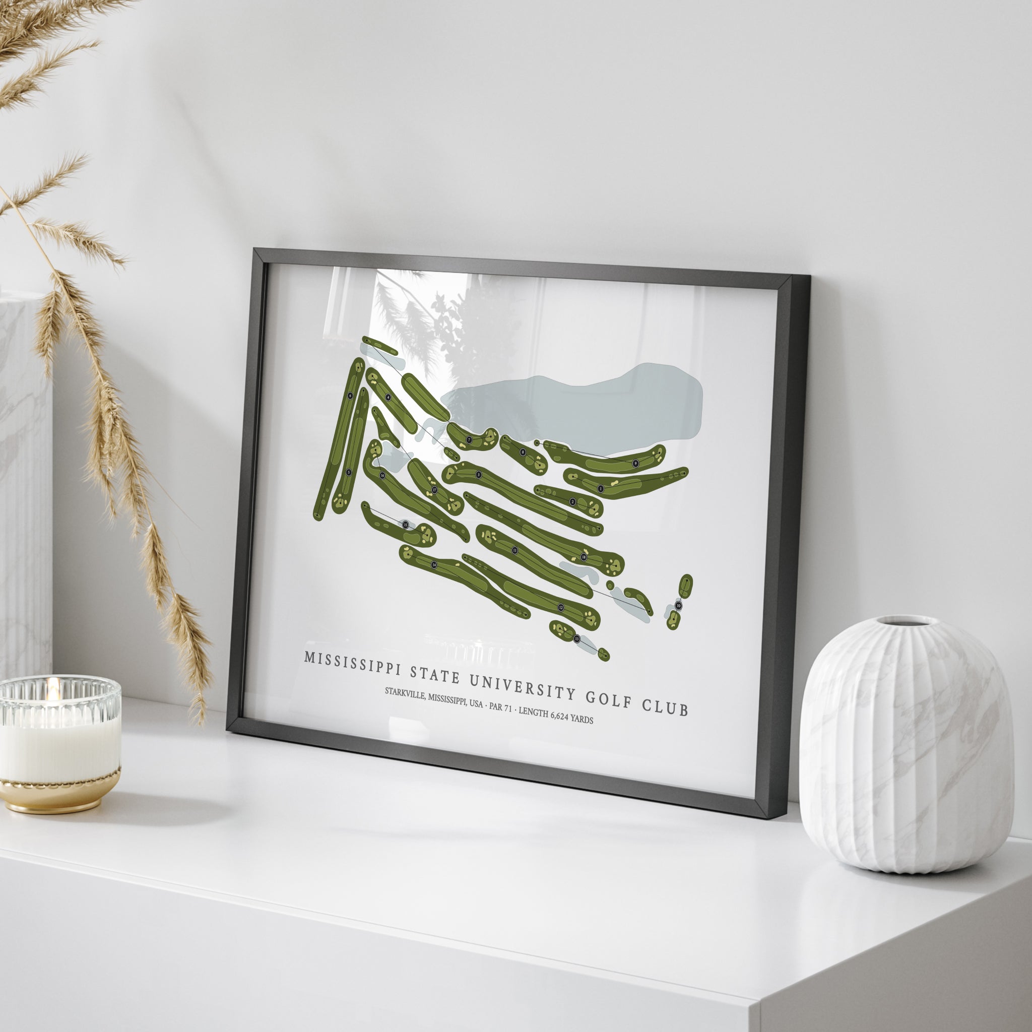 Mississippi State University Golf Club | Golf Course Map | On+Table