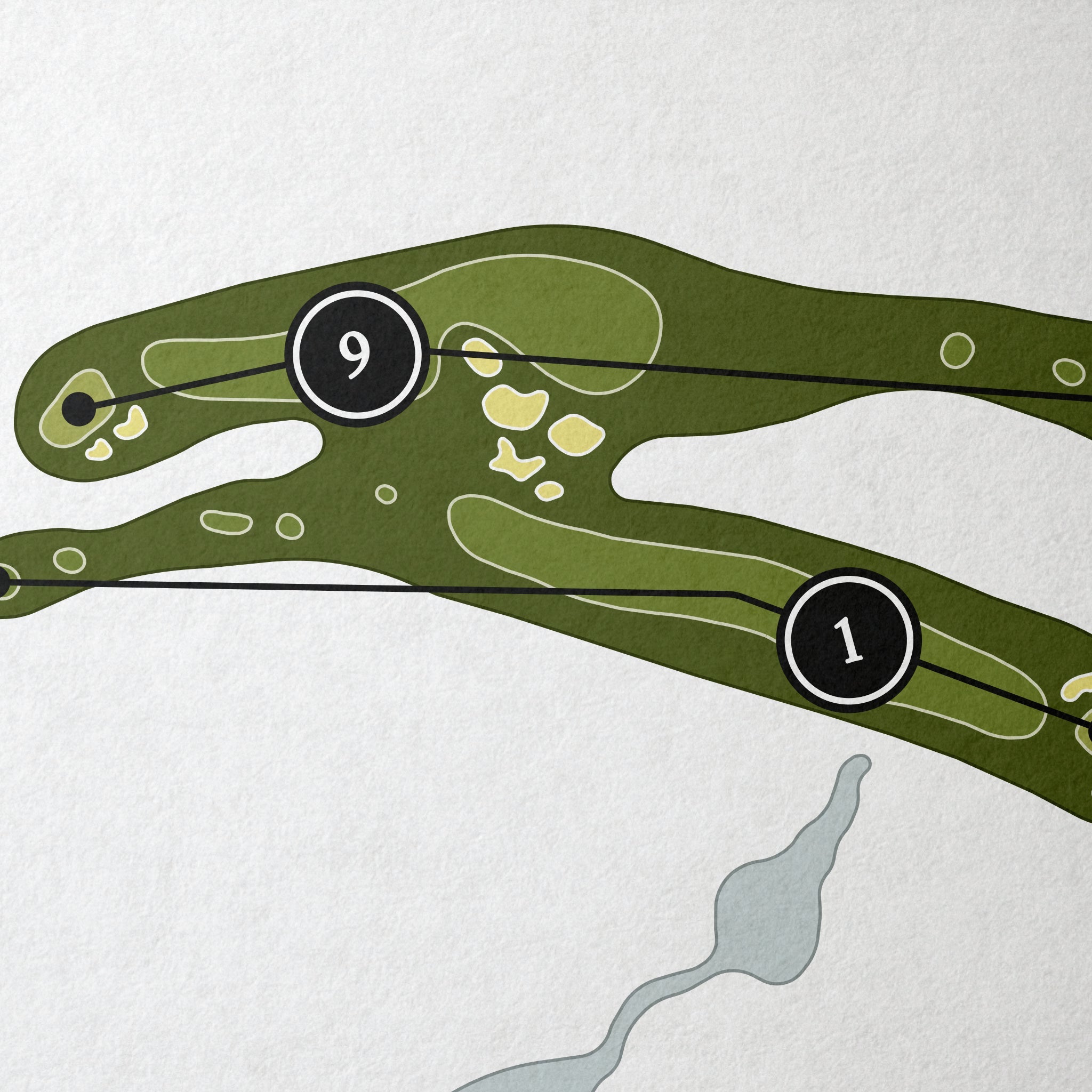 Money Hill Golf & Country Club | Golf Course Map | Close Up