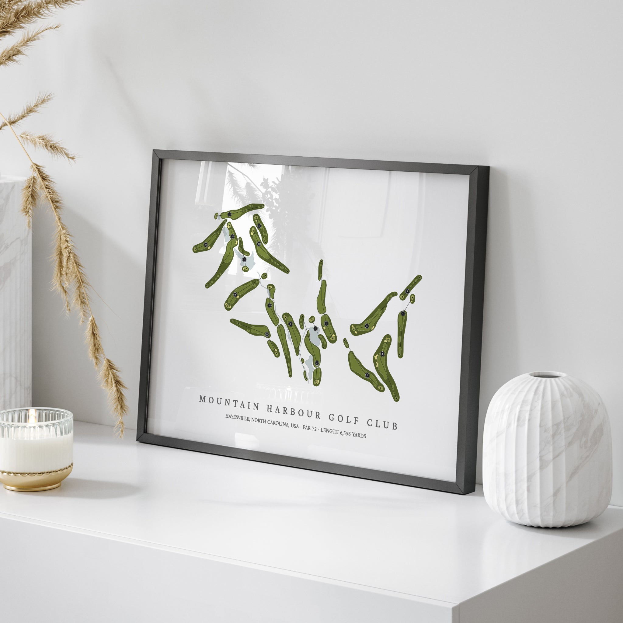 Mountain Harbour Golf Club | Golf Course Map | On+Table