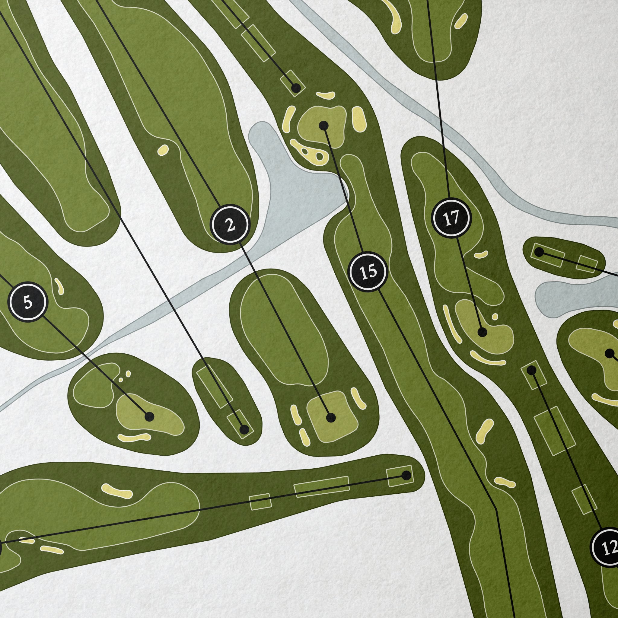 Mt Prospect Golf Club | Golf Course Map | Close+Up