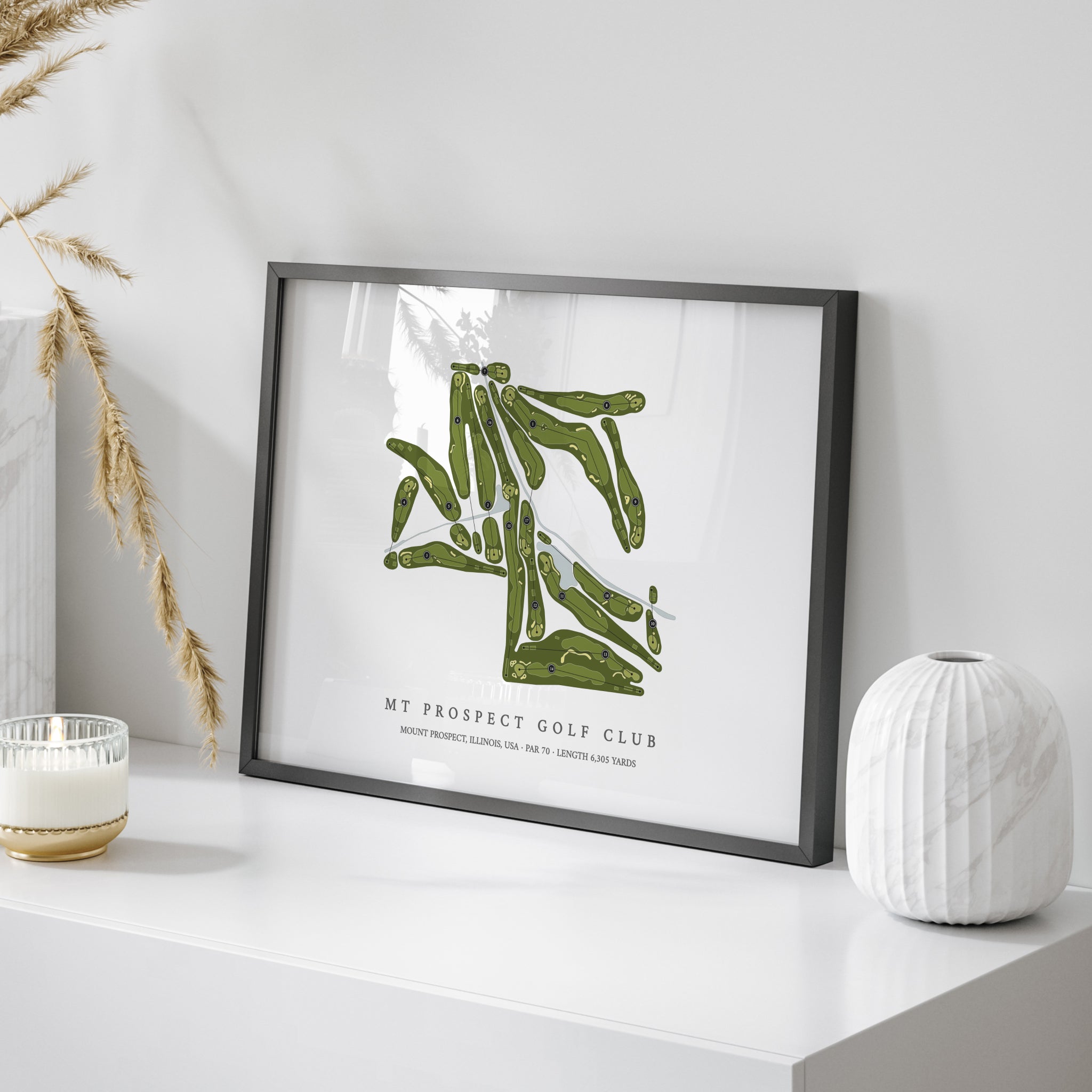 Mt Prospect Golf Club | Golf Course Map | On+Table