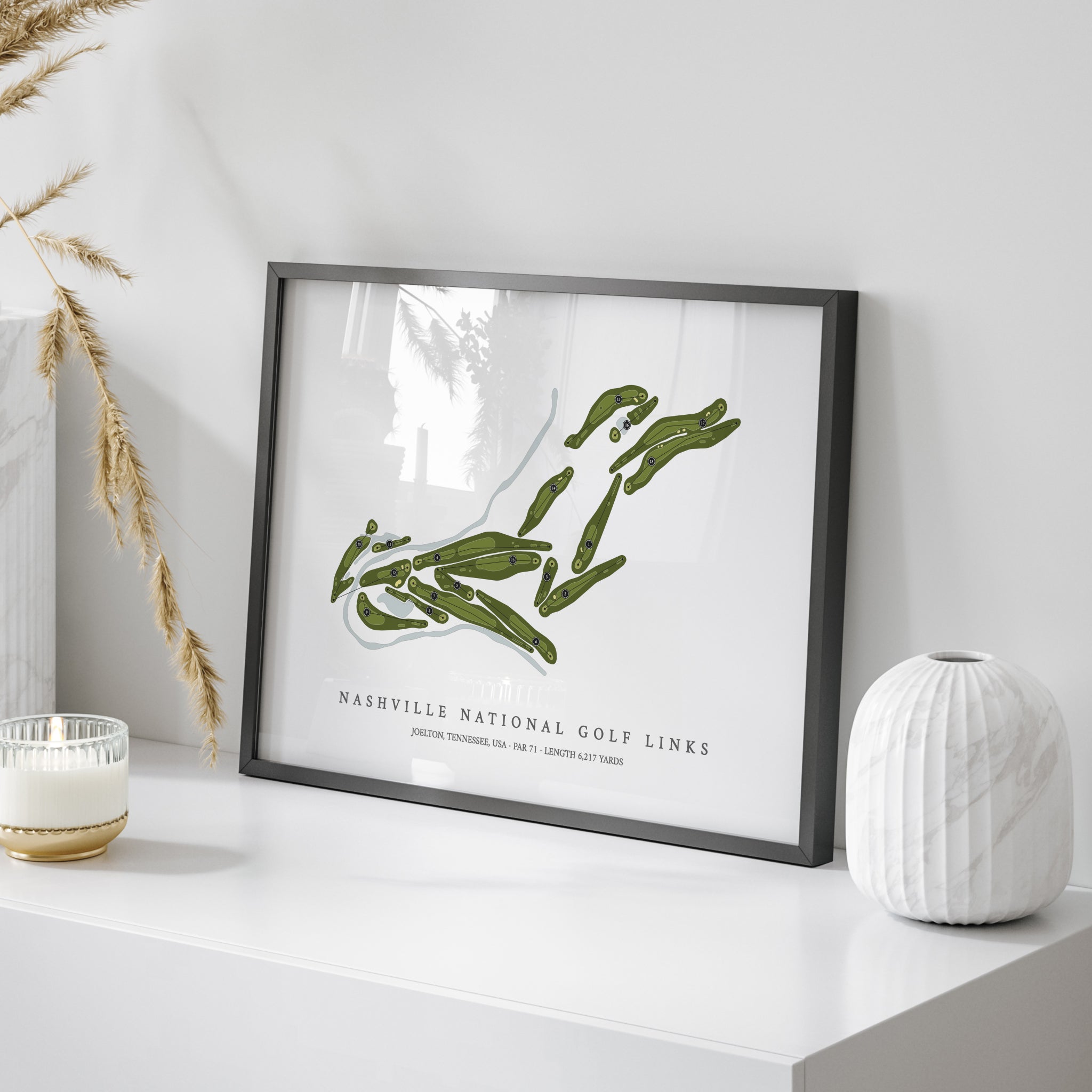 Nashville National Golf Links | Golf Course Map | On+Table