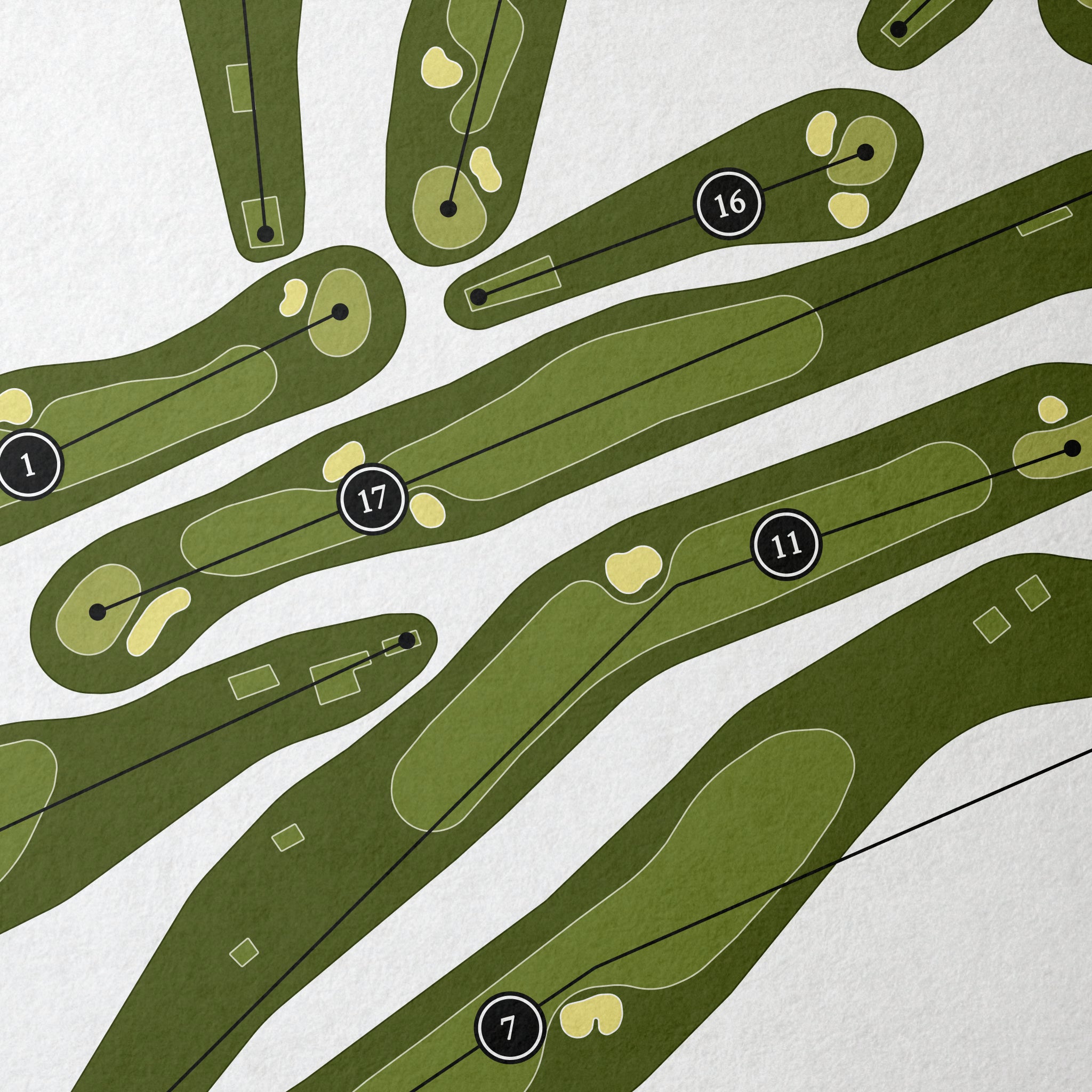 Nassau Country Club | Golf Course Map | Close Up