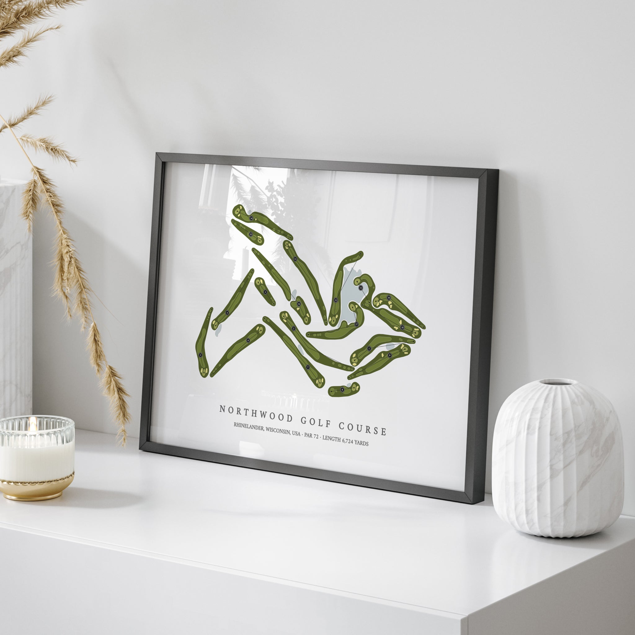 NorthWood Golf Course | Golf Course Map | On+Table