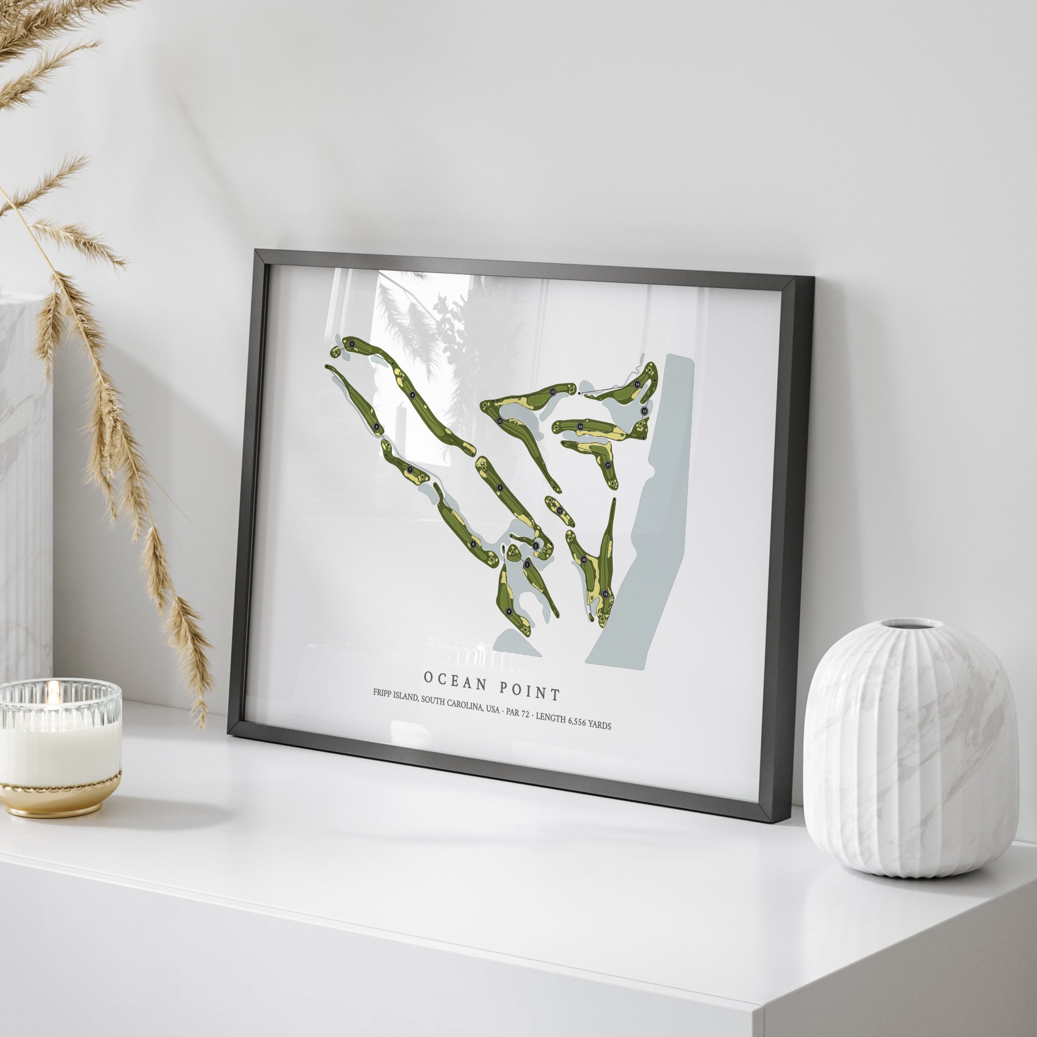 Ocean Point | Golf Course Map | On+Table