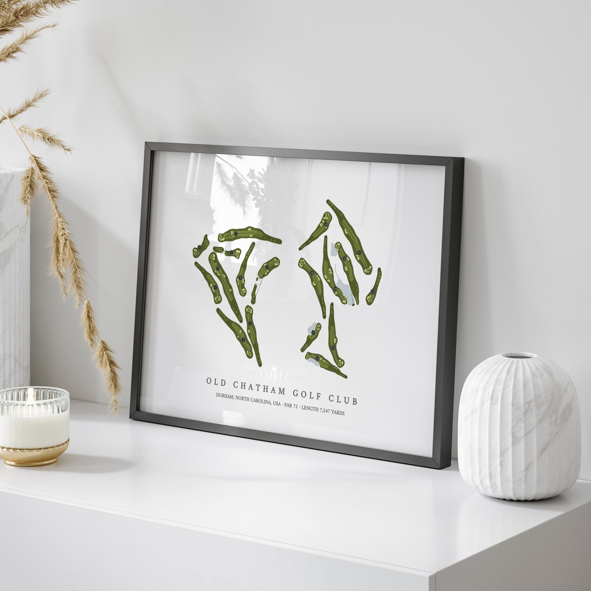 Old Chatham Golf Club | Golf Course Map | On Table