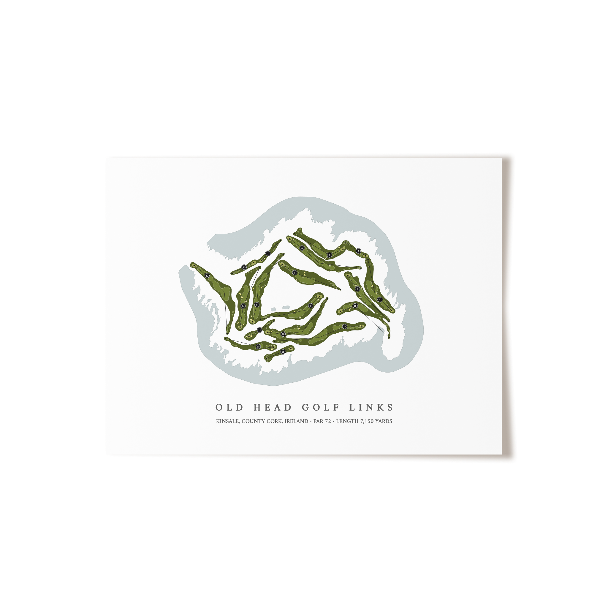 Old Head Golf Links | Golf Course Print | Unframed