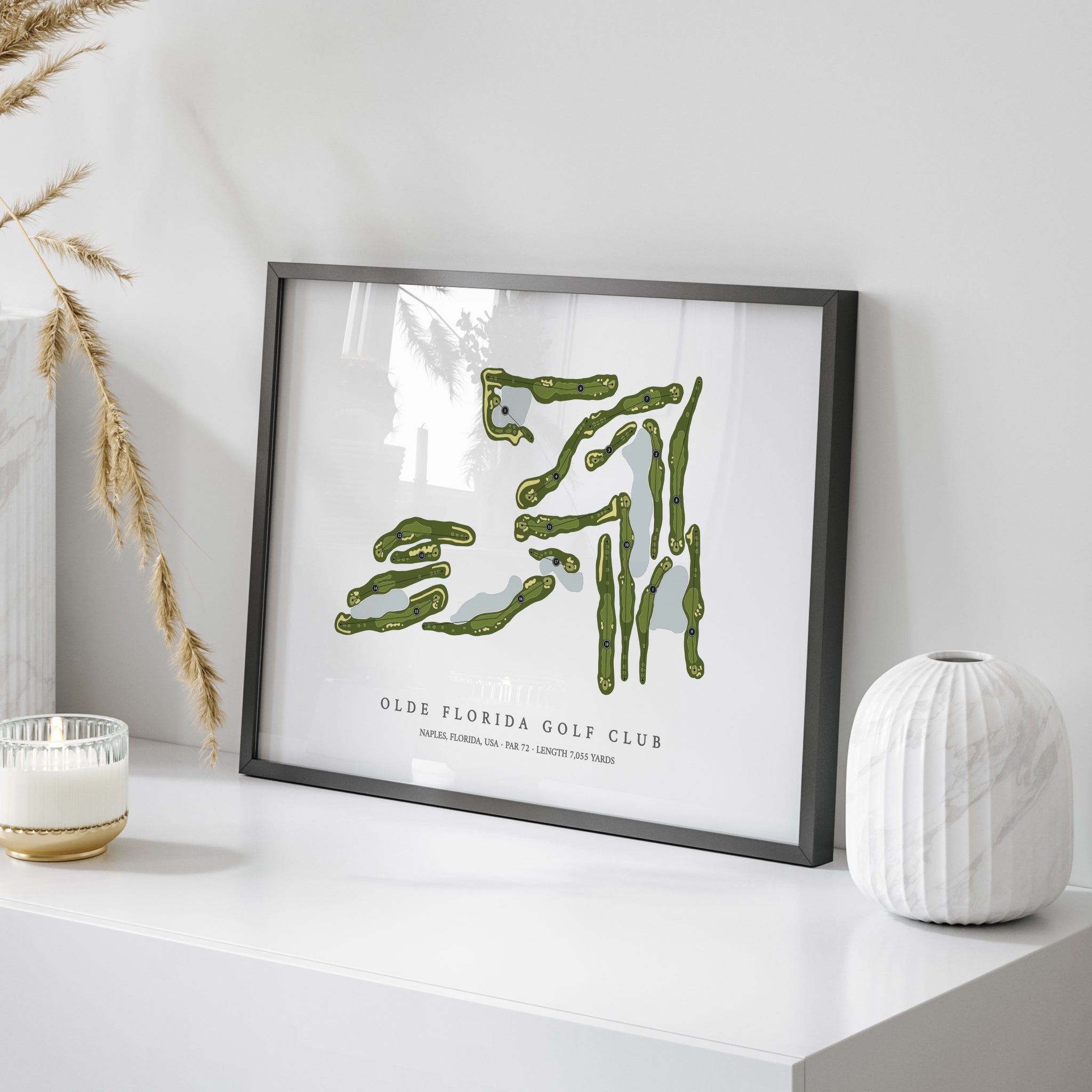 Olde Florida Golf Club | Golf Course Print | On+Table