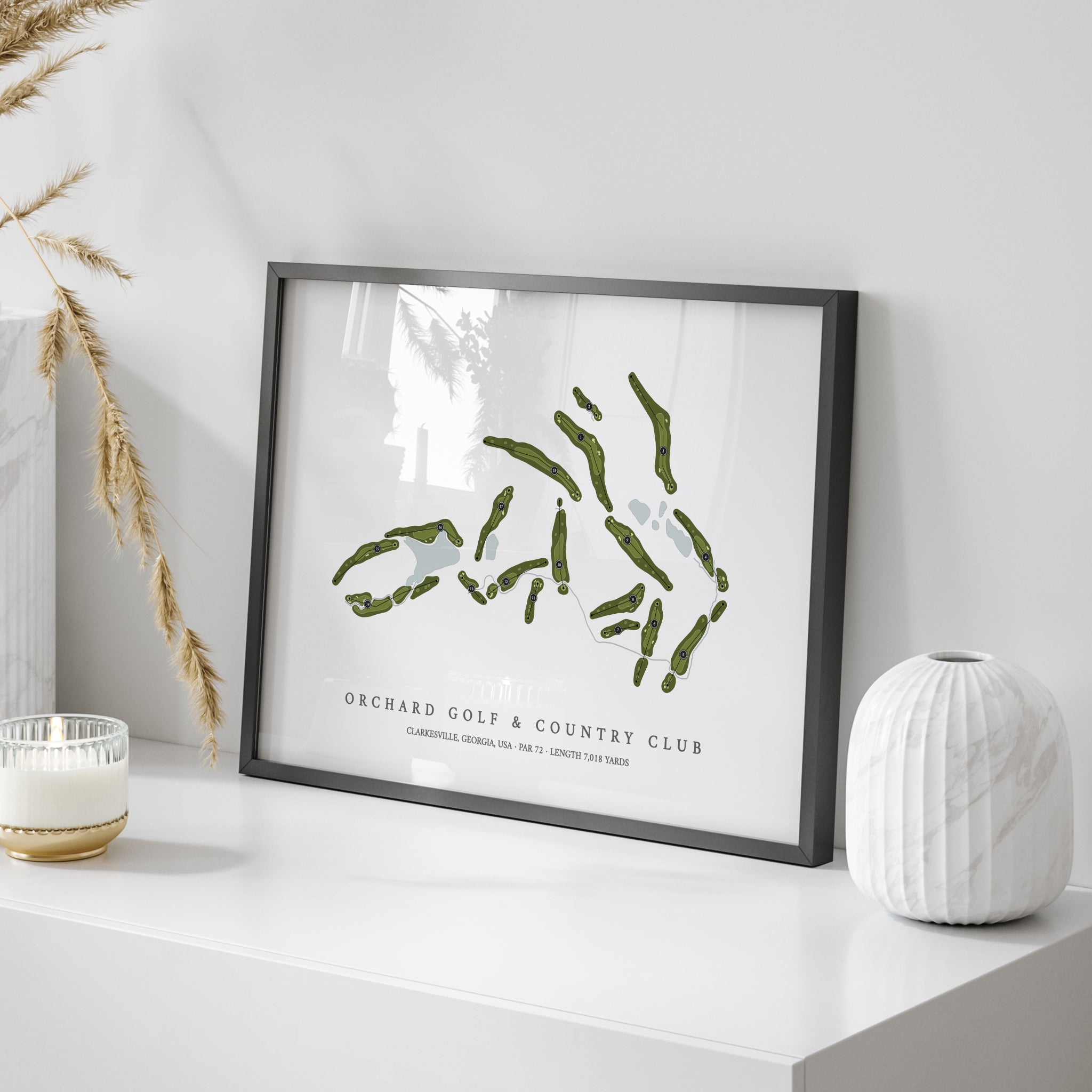 Orchard Golf & Country Club | Golf Course Print | On+Table