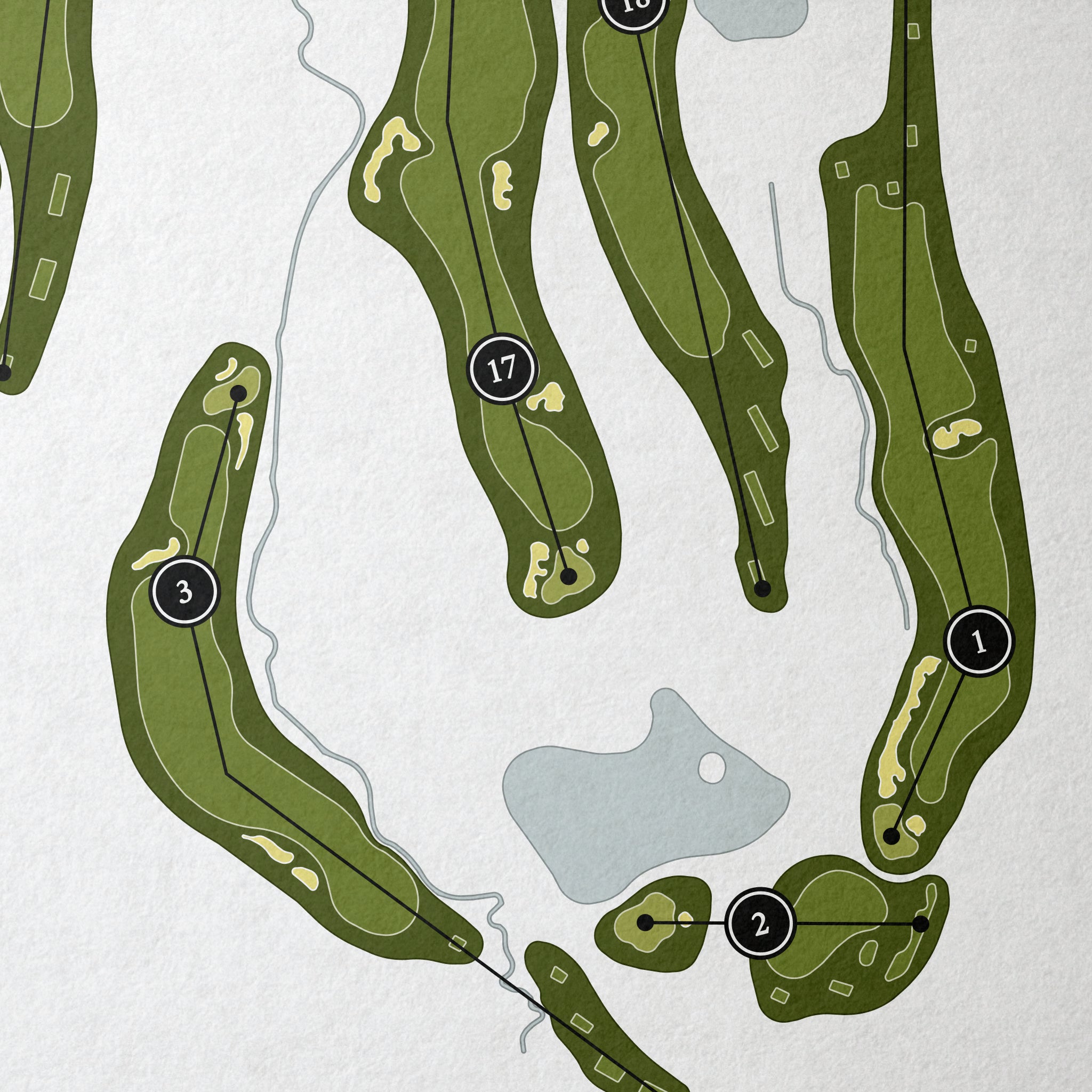 Osprey Meadows Golf Course | Golf Course Map | Close+Up