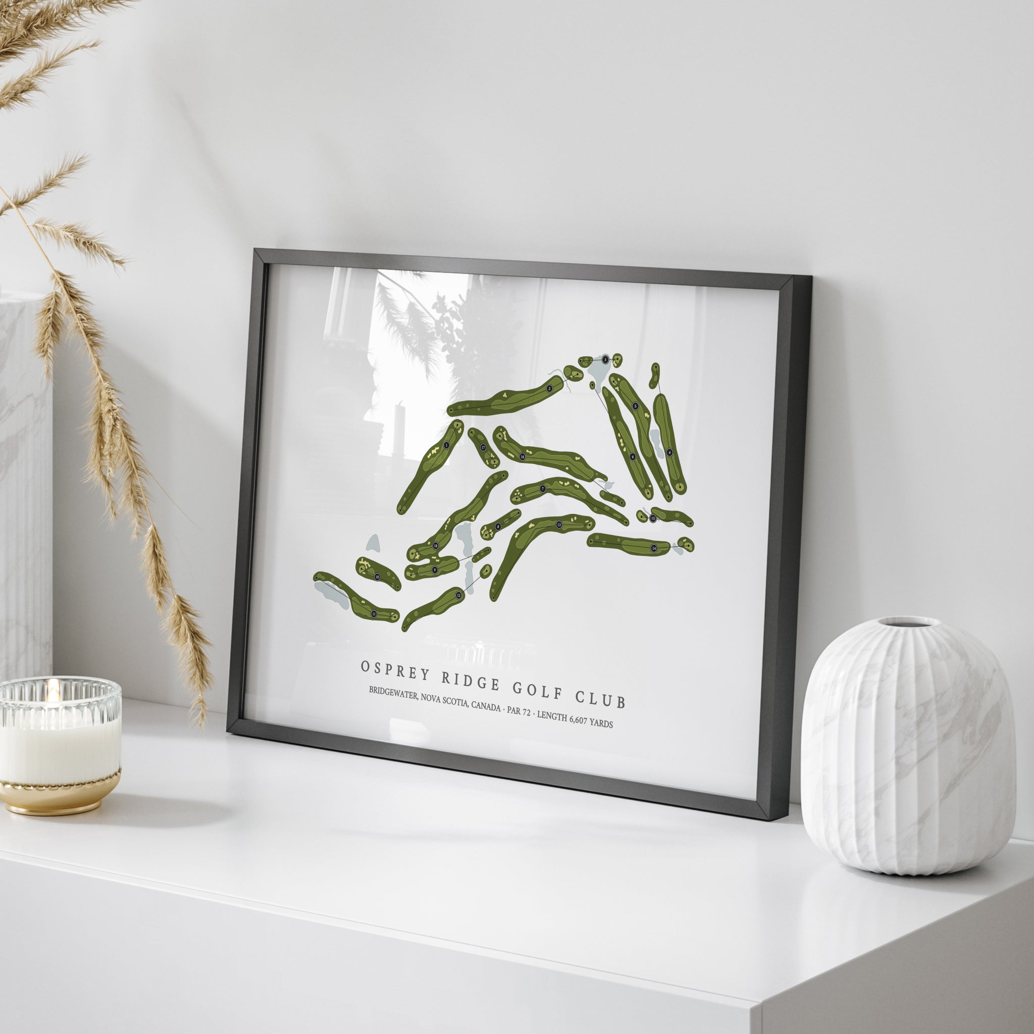 Osprey Ridge Golf Club | Golf Course Map | On Table