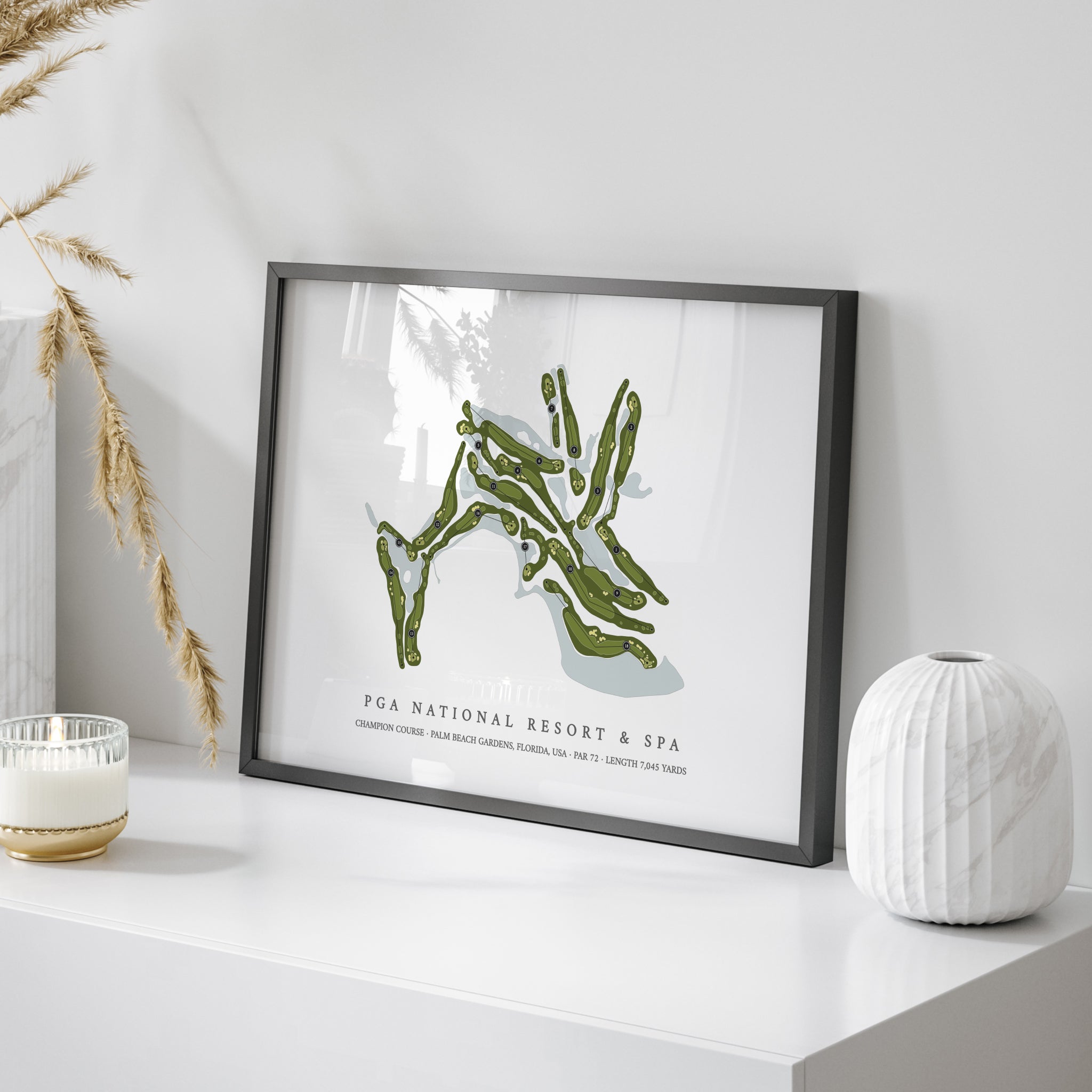 PGA National Resort & Spa - Champion Course | Golf Course Map | On+Table