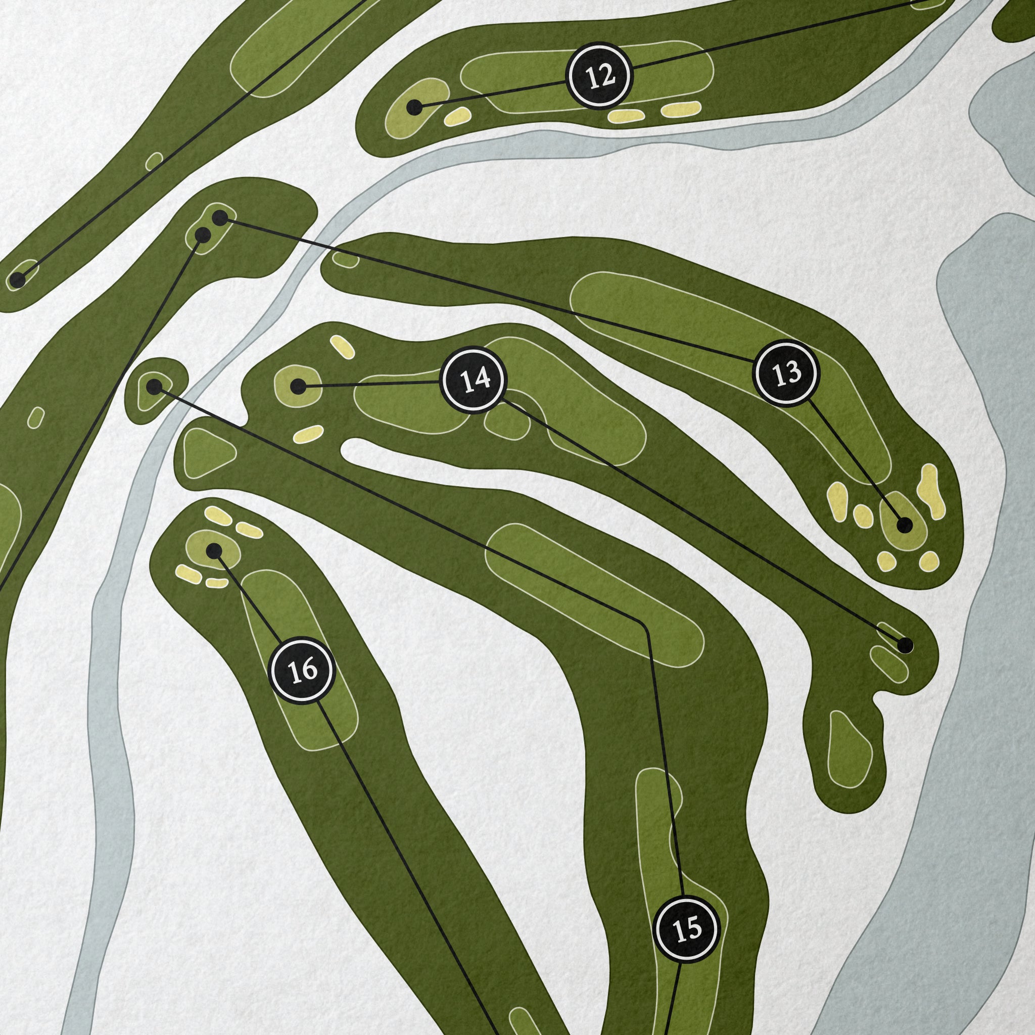 Parkview Golf Course | Golf Course Map | Close Up