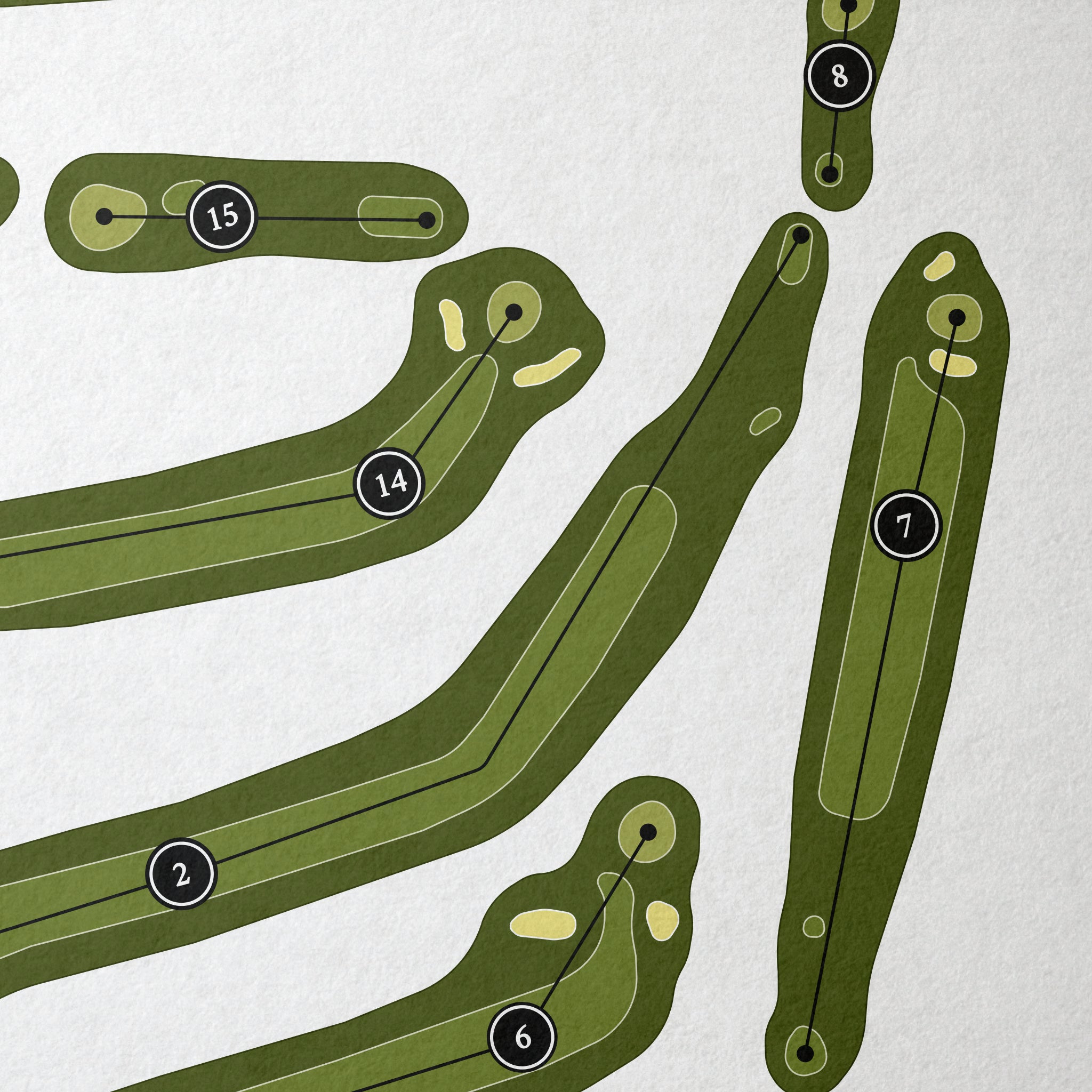 Peninsula State Park Golf Course | Golf Course Map | Close+Up