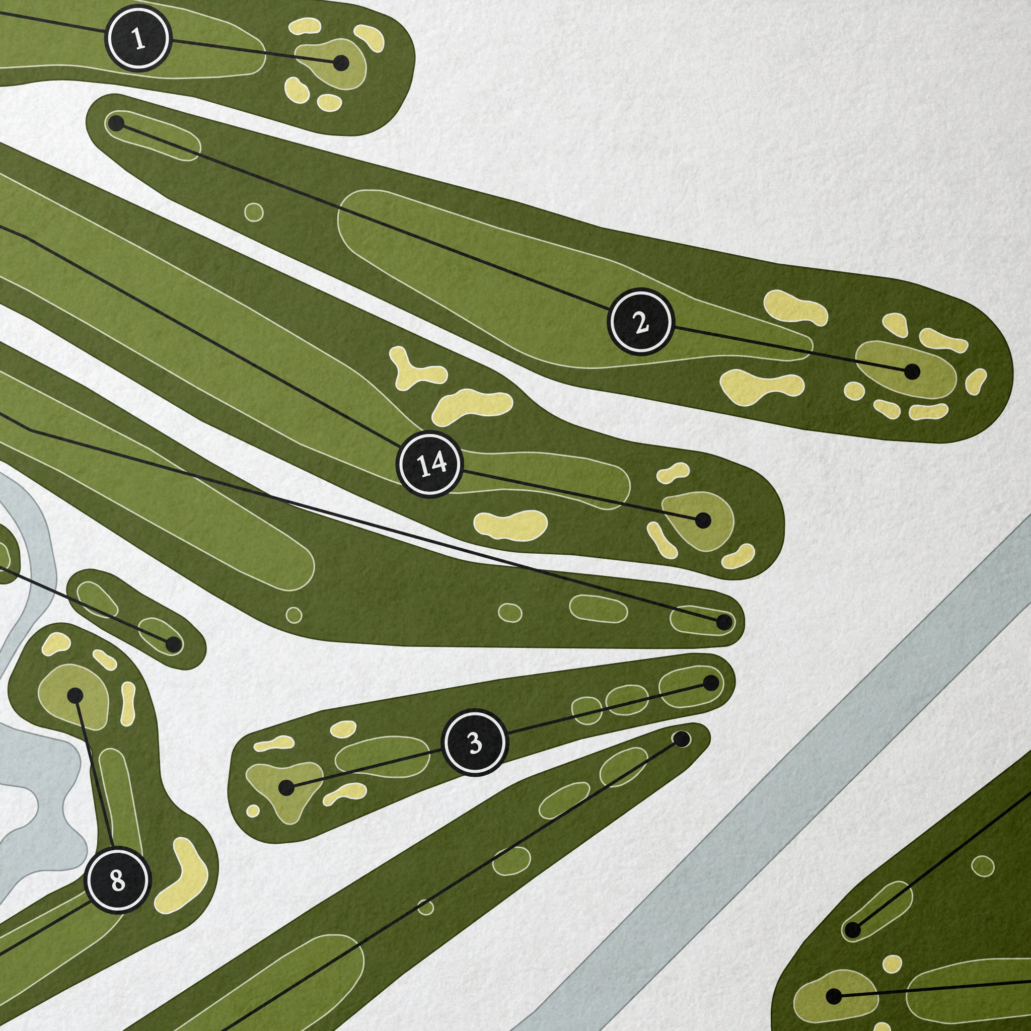 Penticton Golf & Country Club | Golf Course Map | Close+Up